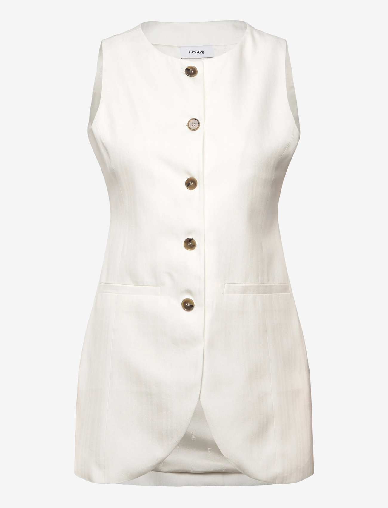 Levete Room - LR-LAURA - kostymvästar - l101 - star white - 0