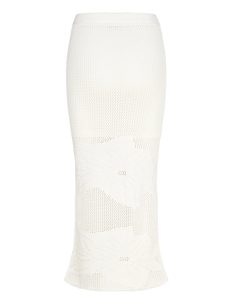 Levete Room - LR-LIAN - strikkede nederdele - l101 - star white - 1