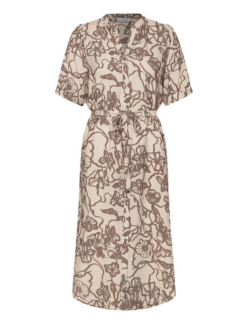 Levete Room - LR-RYA - sommerkleider - 1185c - turtledove combi - 0