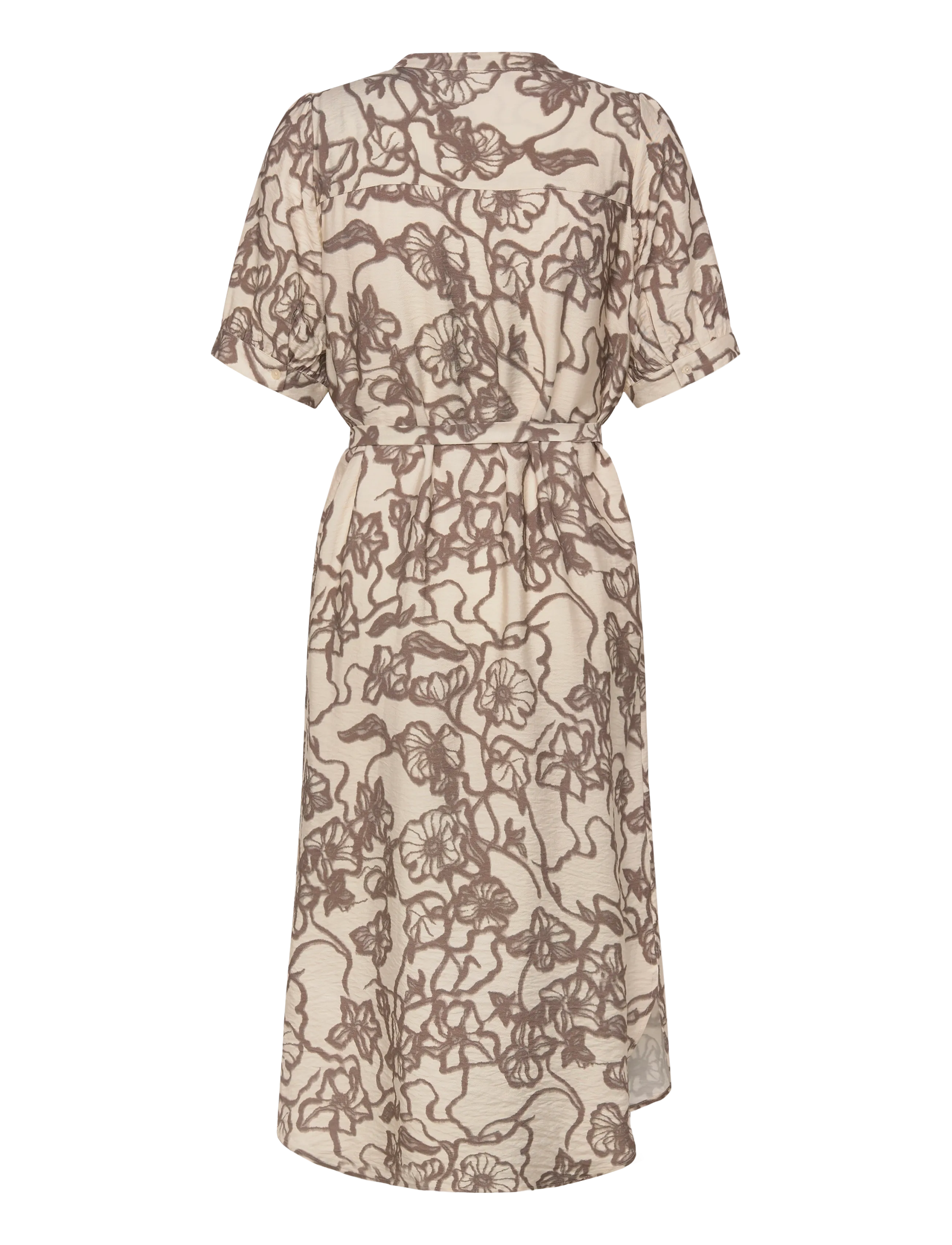 Levete Room - LR-RYA - summer dresses - 1185c - turtledove combi - 1