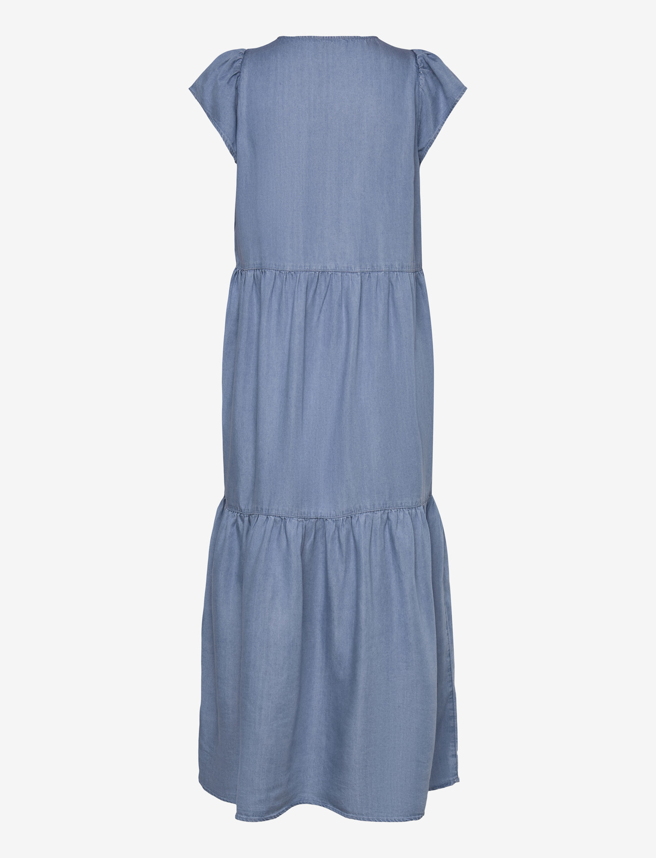 Levete Room - LR-RORA - sommerkjoler - 2085 - mid blue denim - 1