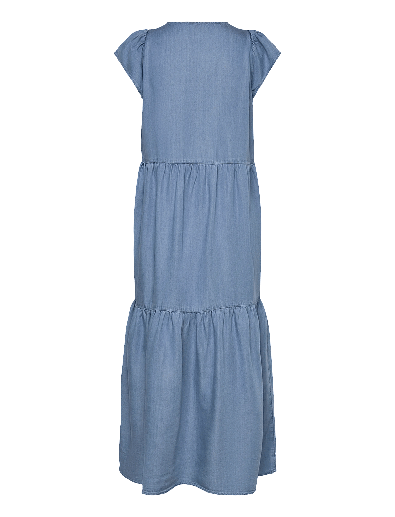 Levete Room - LR-RORA - sommerkjoler - 2085 - mid blue denim - 1