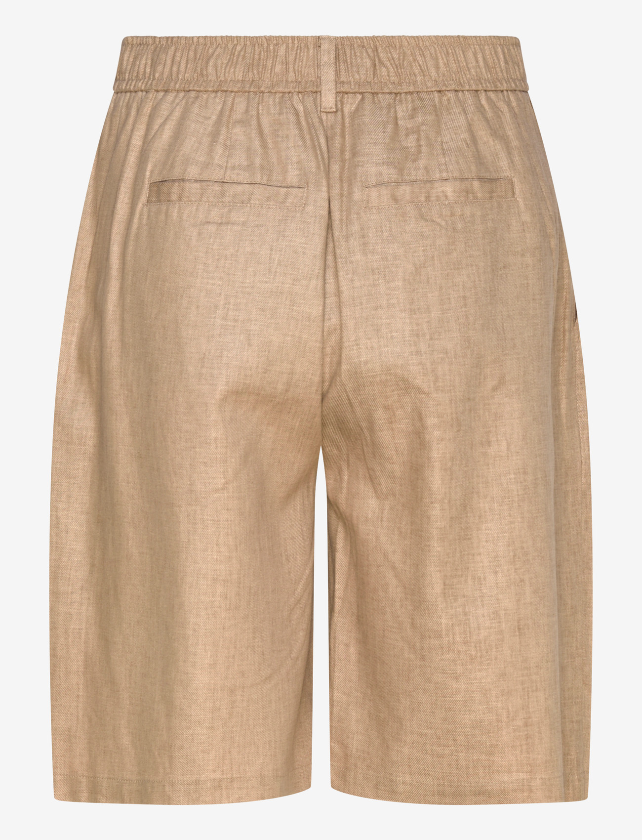 Levete Room - LR-RIOT - leinen-shorts - 91020 - plaza taupe mel. - 1