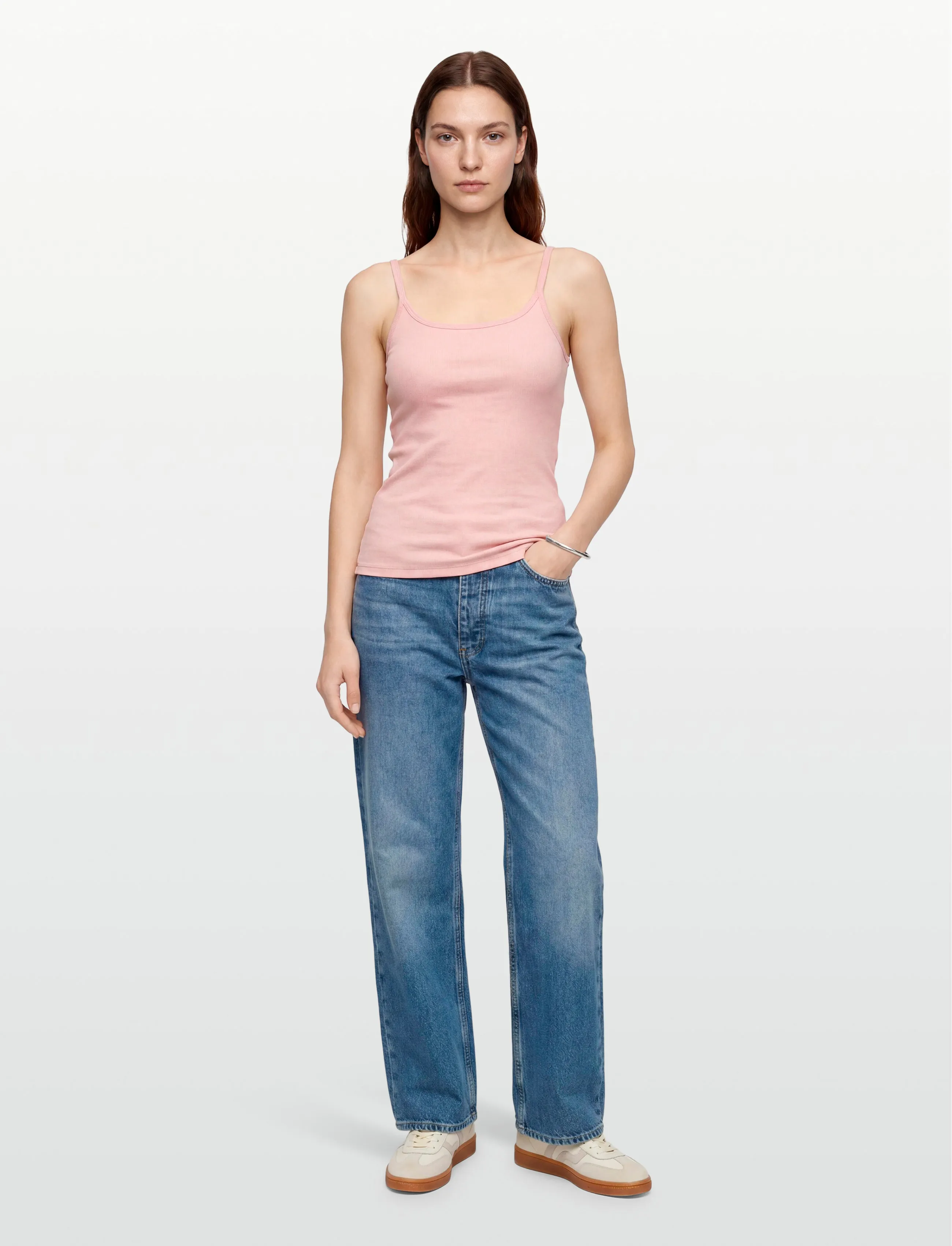 Levete Room Lr-Numbia, S, T-shirts & Oberteile, Rosa - Sleeveless, Frauen