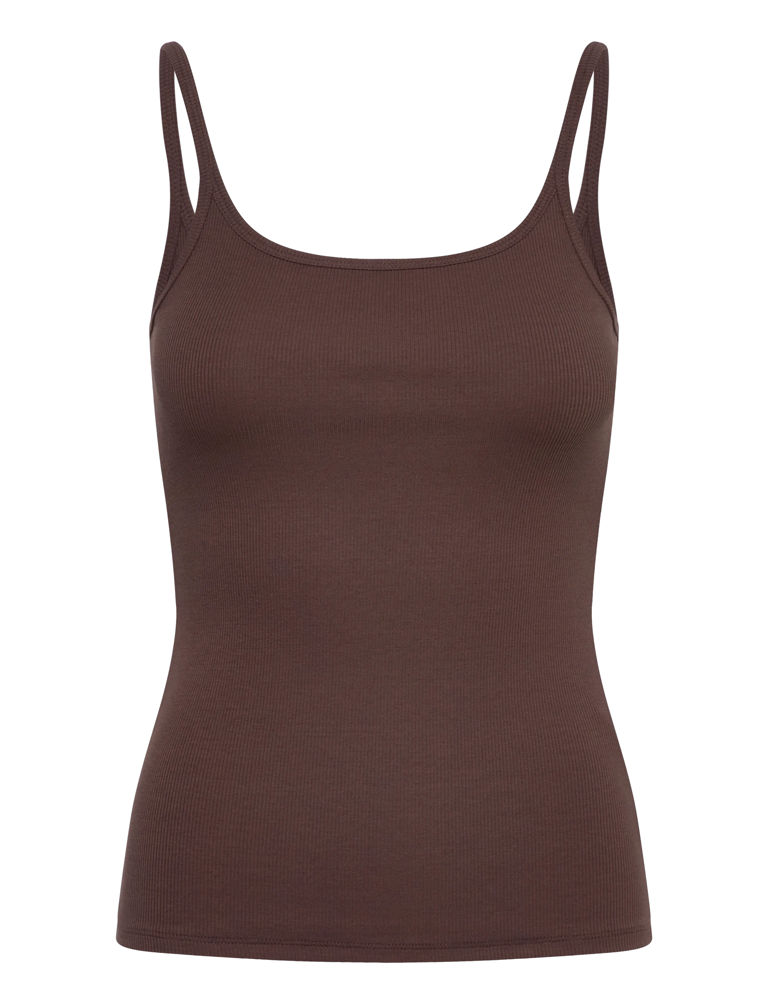 Levete Room LR-NUMBIA - Mouwloze tops - 8851 - SHOPPING BAG / brown