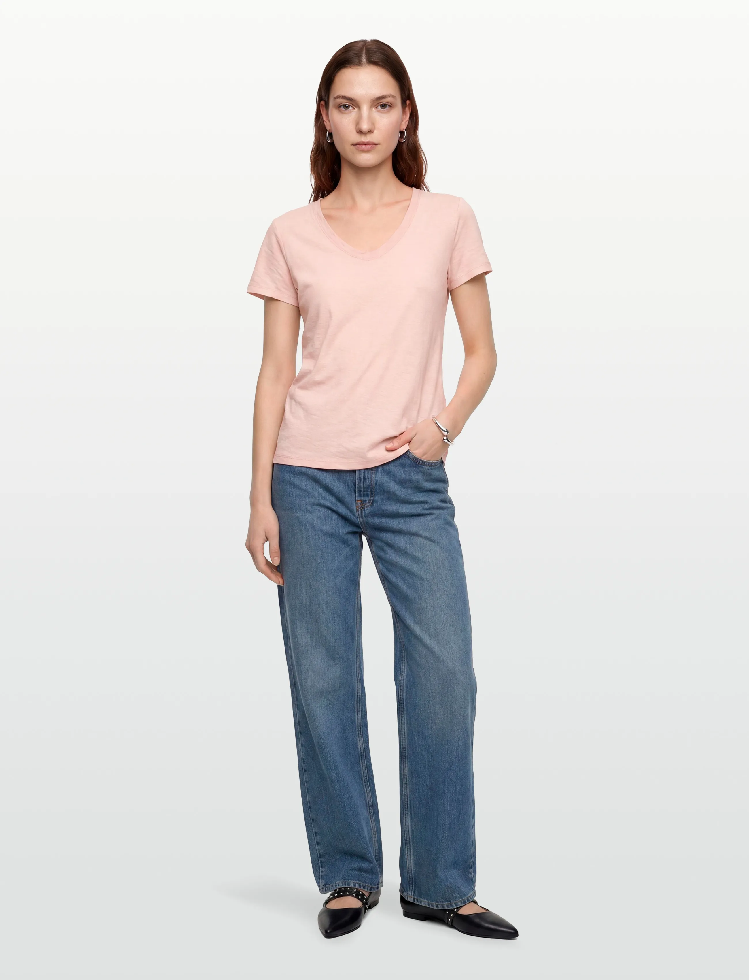 Levete Room Lr-Any, XS, Pink, T-Shirts & Toppe > Kortærmede, Dame