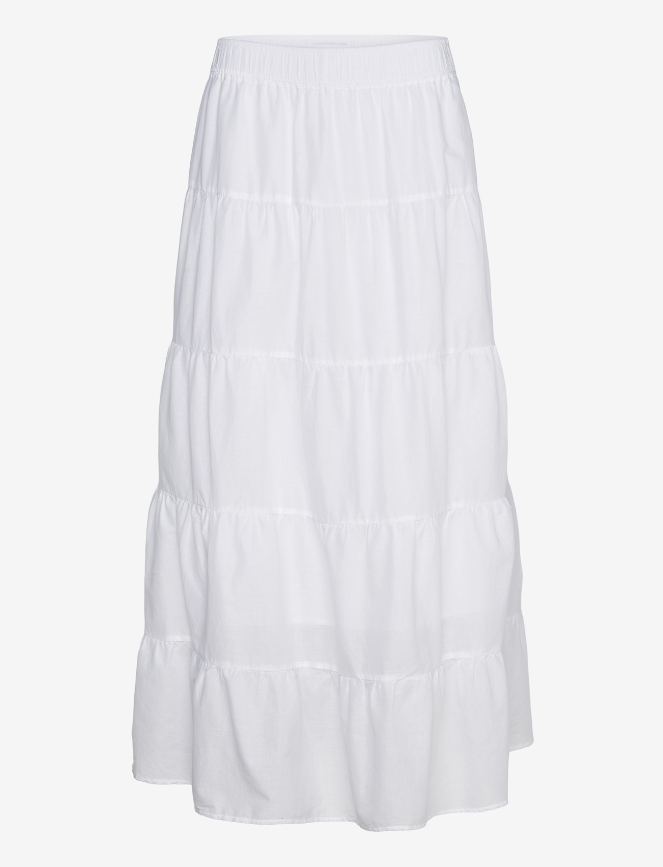 Levete Room - LR-ROSY - midi skirts - 1000 white - 0
