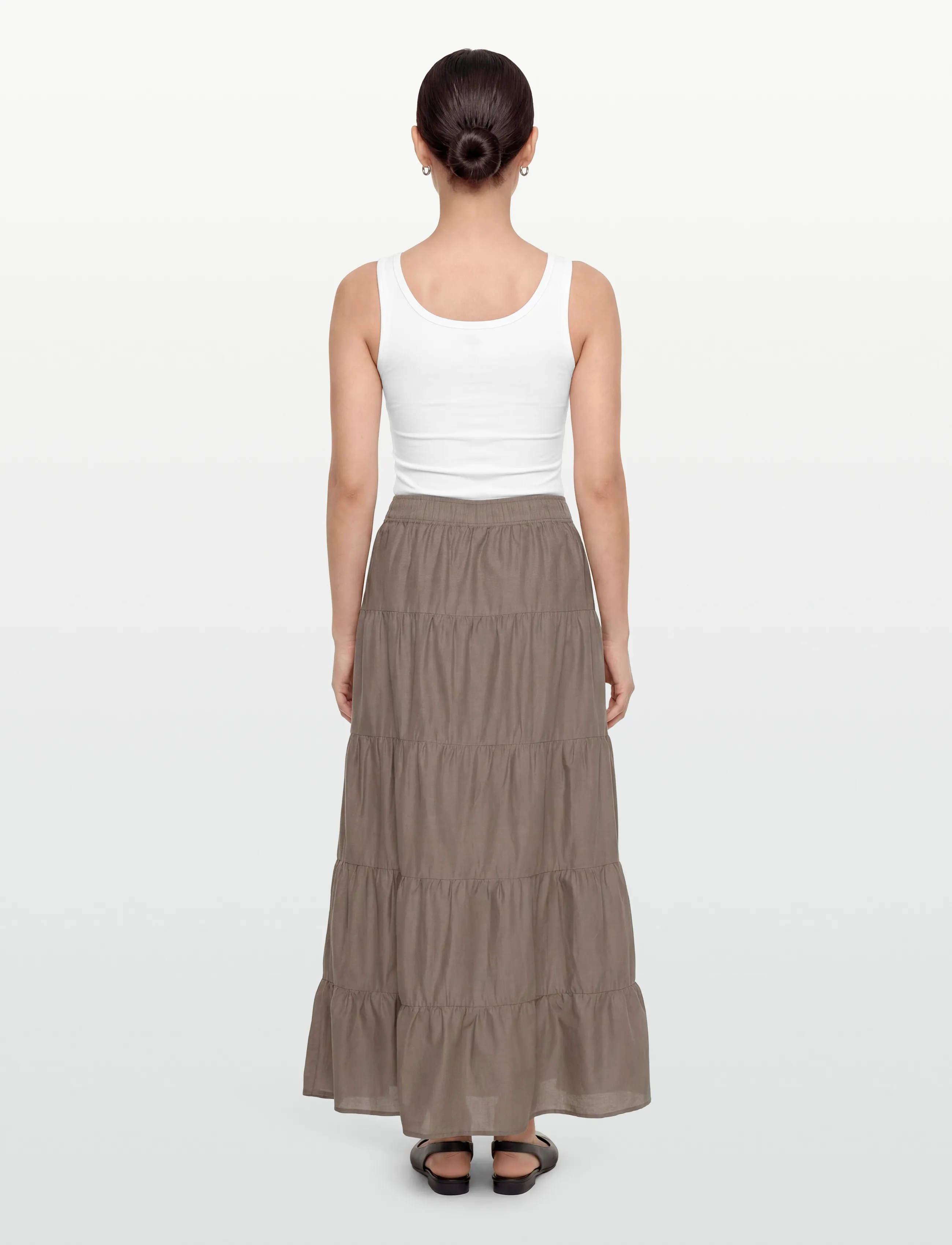 Levete Room - LR-ROSY - midi nederdele - 8500 - fossil - 4