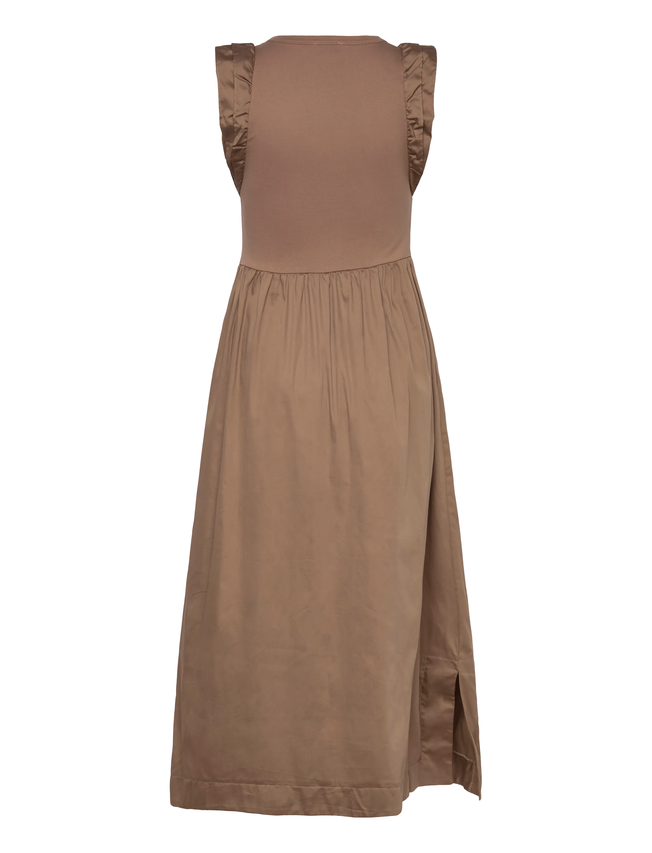Levete Room - LR-KOWA - maxi dresses - 8500 - fossil - 1