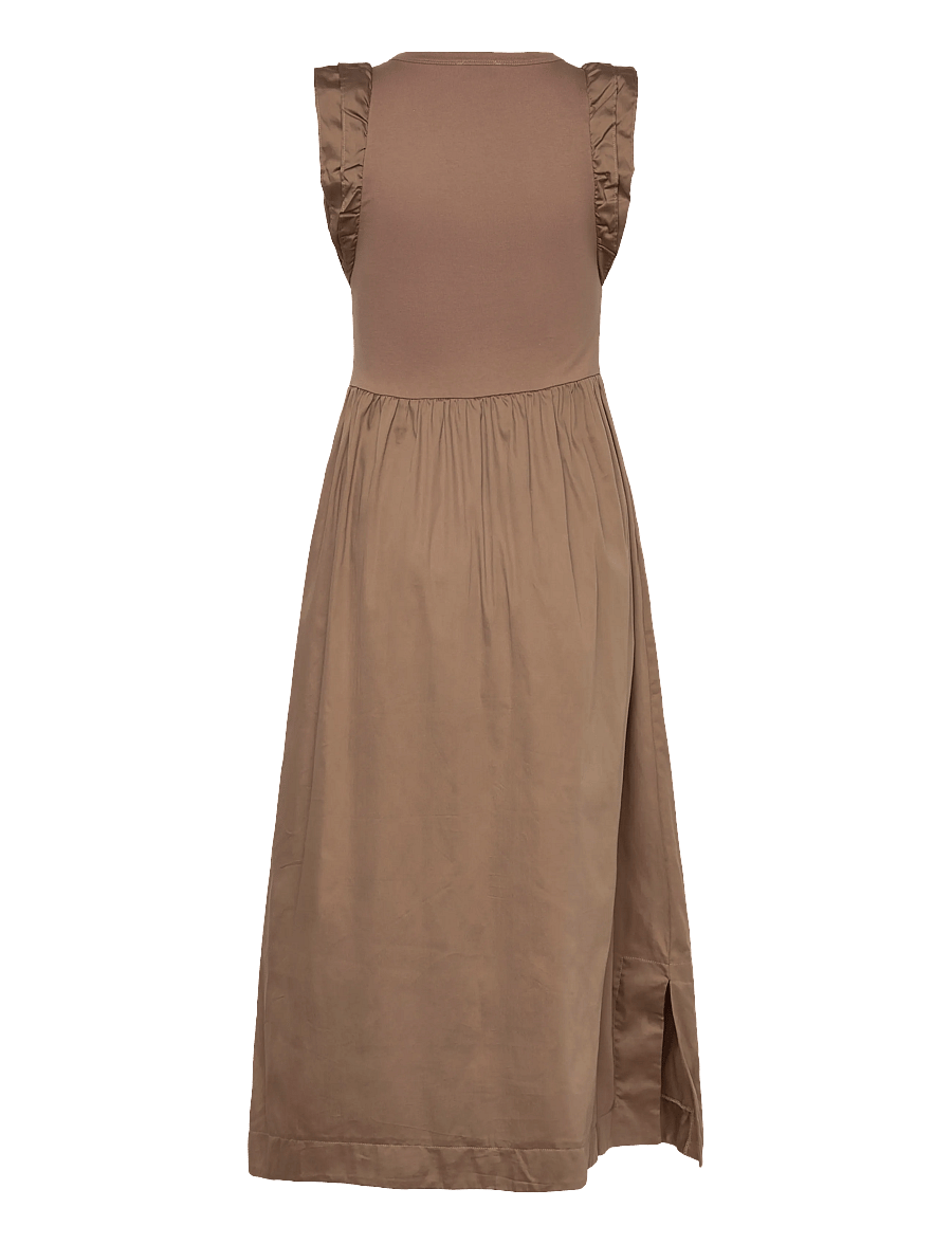 Levete Room - LR-KOWA - maxi dresses - 8500 - fossil - 1
