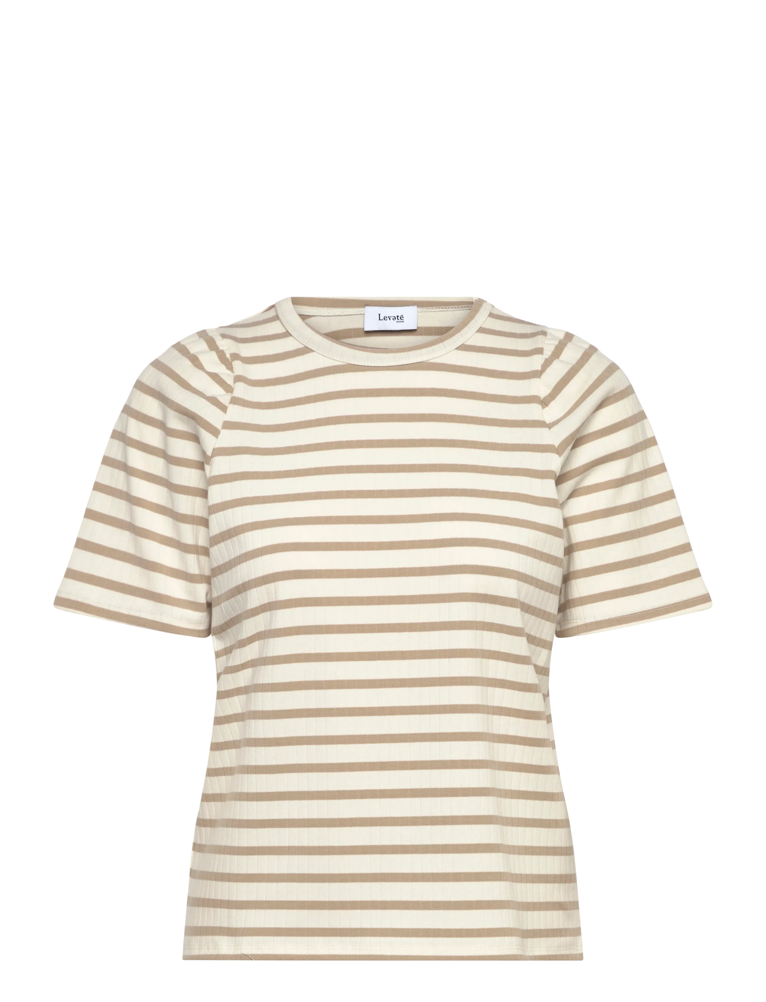 Levete Room LR-NEDDIE - T-shirts - 1020C - PLAZA TAUPE COMBI / multi