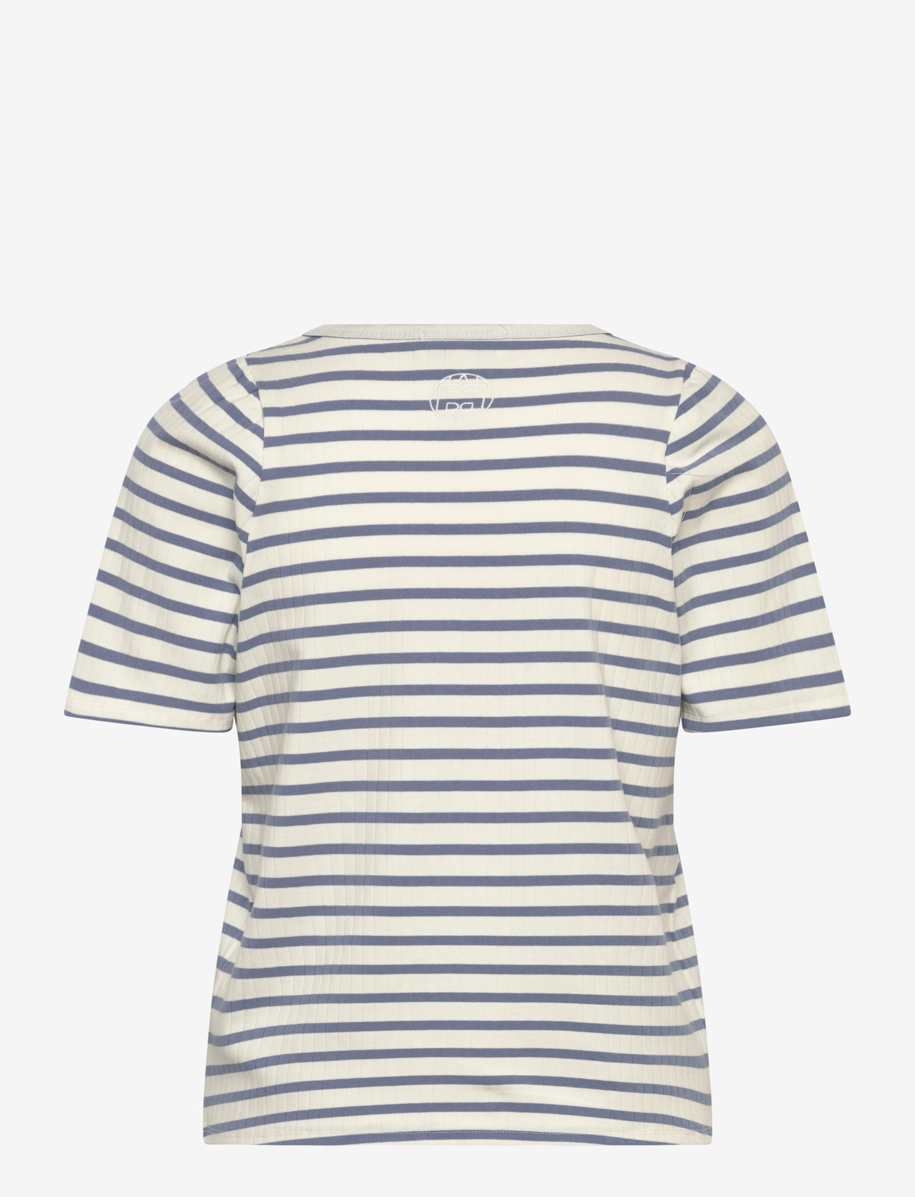 Levete Room - LR-NEDDIE - t-shirts - 6415c - stone wash combi - 1