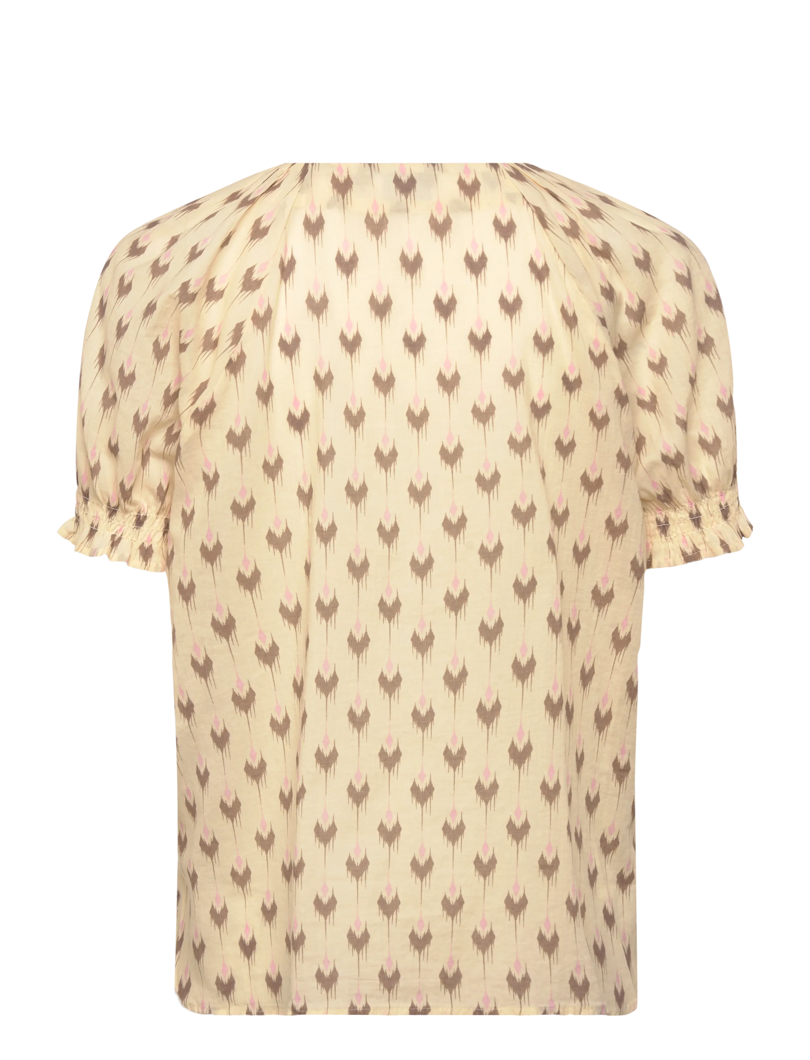 Levete Room - LR-RINNI - kortærmede bluser - 1185c - turtledove combi - 1