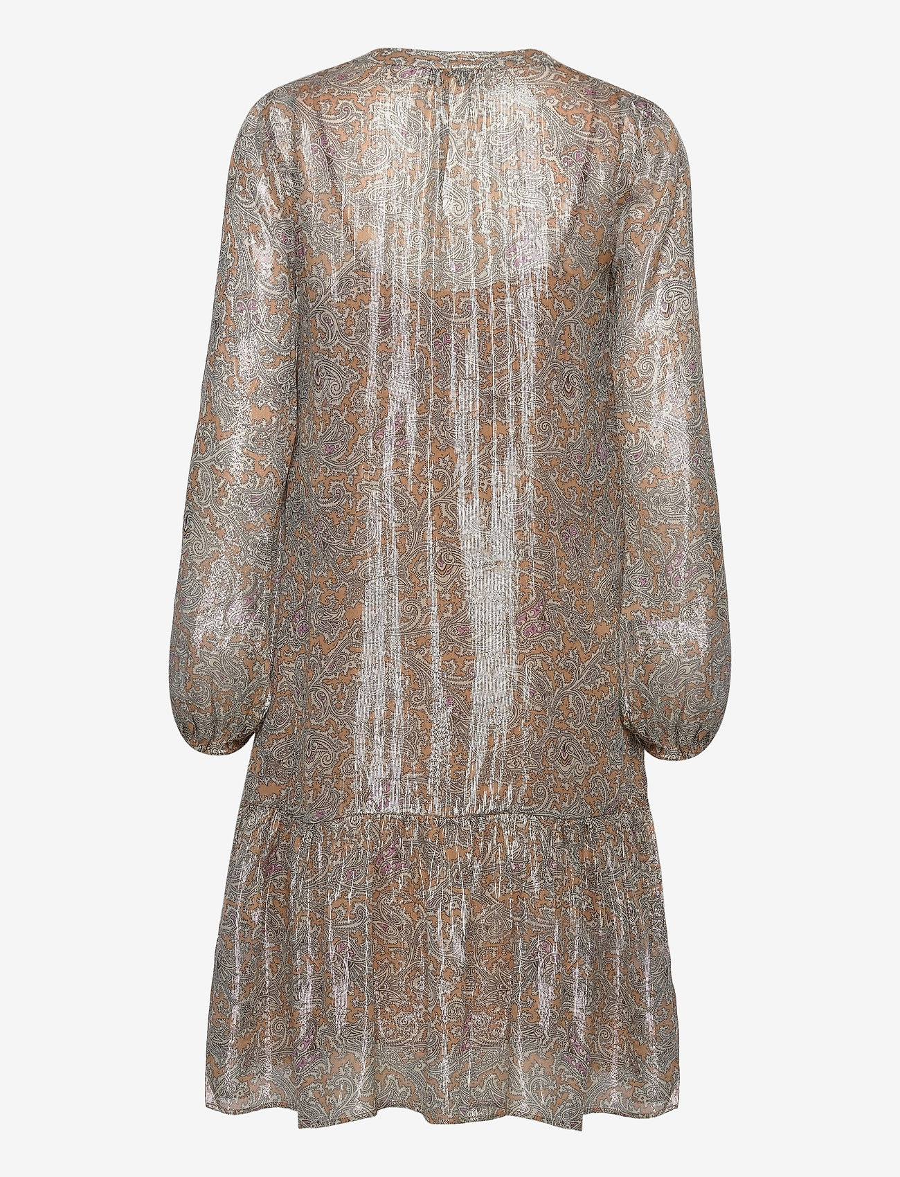 Levete Room - LR-KARLA - midi kjoler - l120c - caramel nut combi - 1