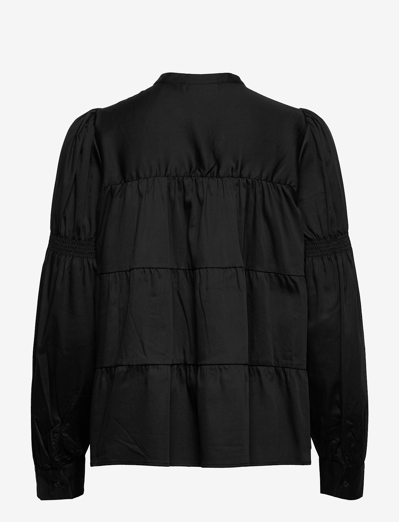 Levete Room - LR-ISLA SOLID - langärmlige blusen - l999 - black - 1