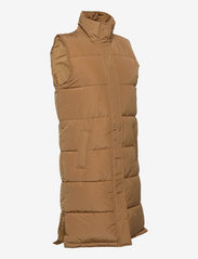 Levete Room - LR-GIBELLA - puffer vests - l899 - tobacco brown - 3