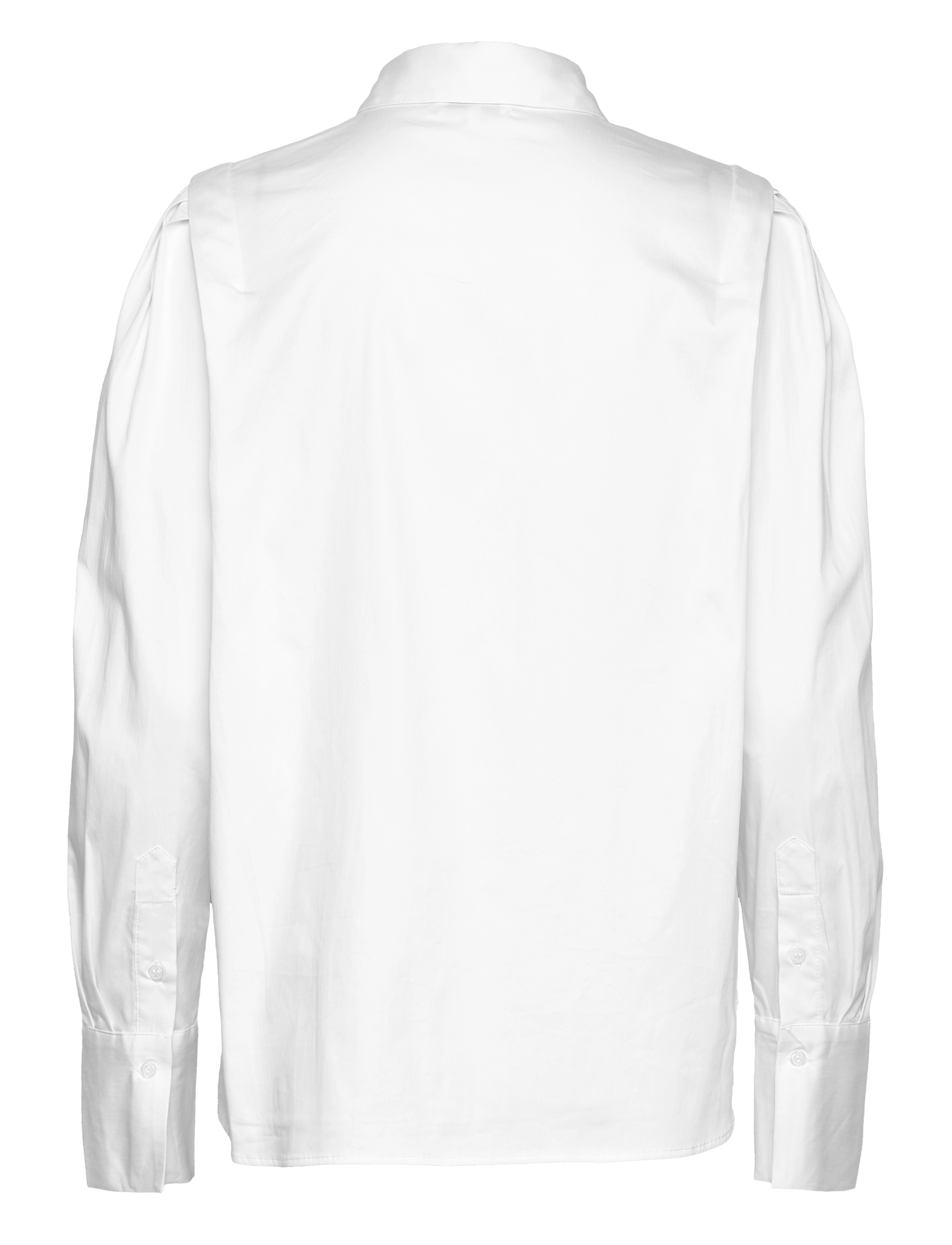 Levete Room - LR-ISLA SOLID - langærmede skjorter - l100 - white - 1