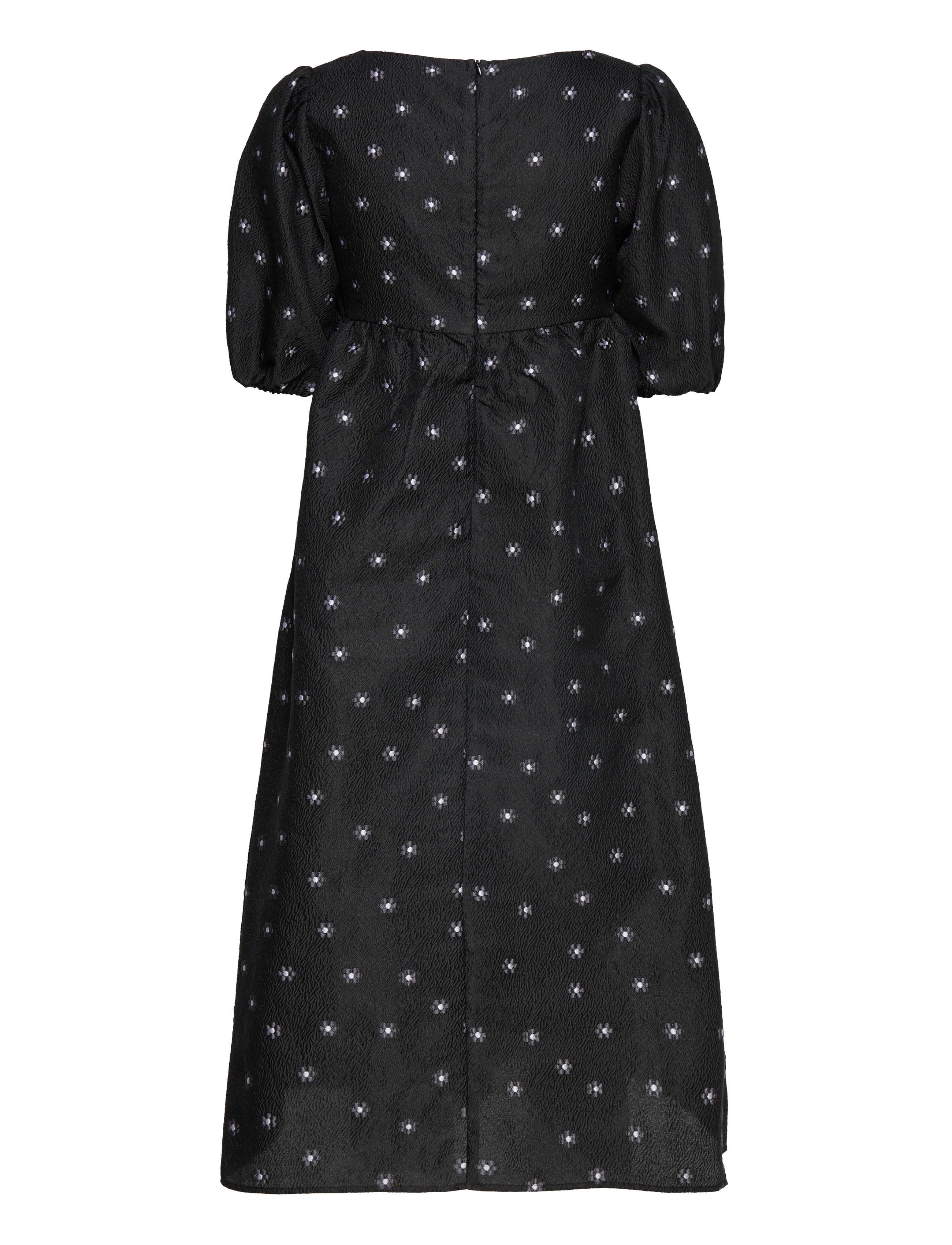 Levete Room - LR-VERONICA - midikleider - l999c - black combi - 1
