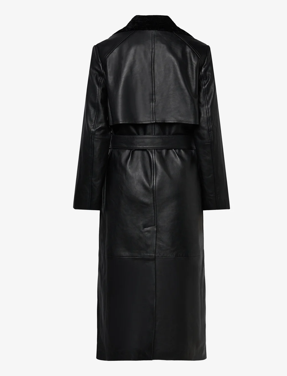 Cheap long black coat hot sale