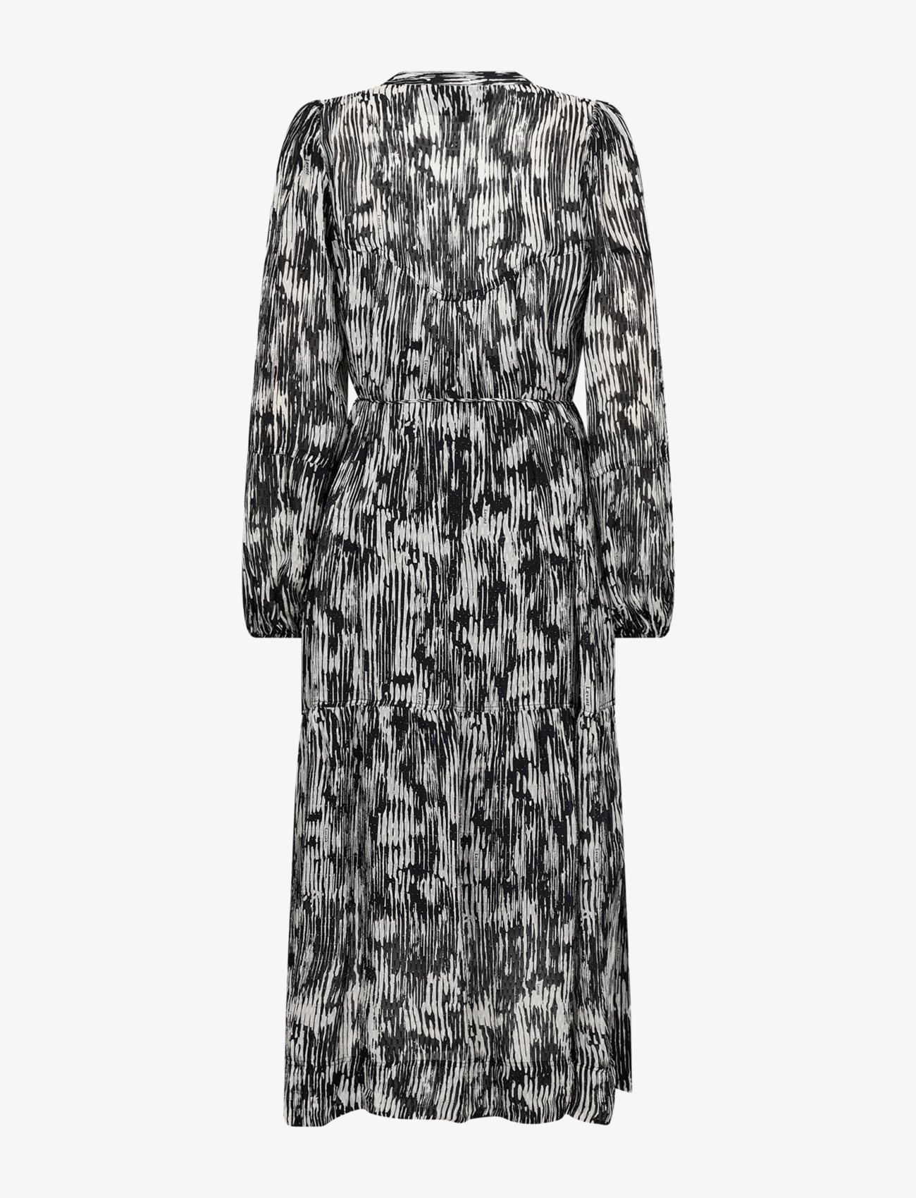 Levete Room - LR-DANA - midi dresses - l106c - off white combi - 1