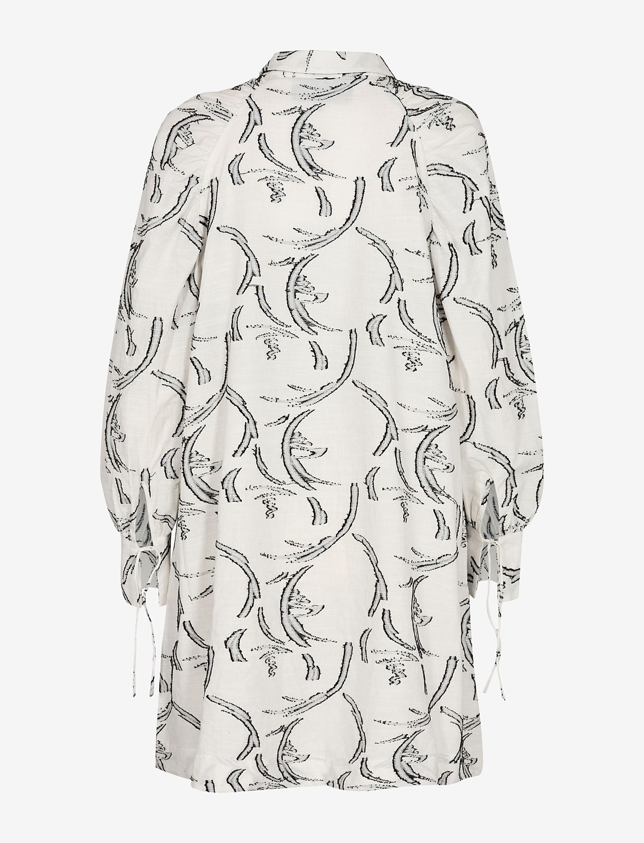 Levete Room - LR-DIONA - skjortklänningar - l106c - off white combi - 1