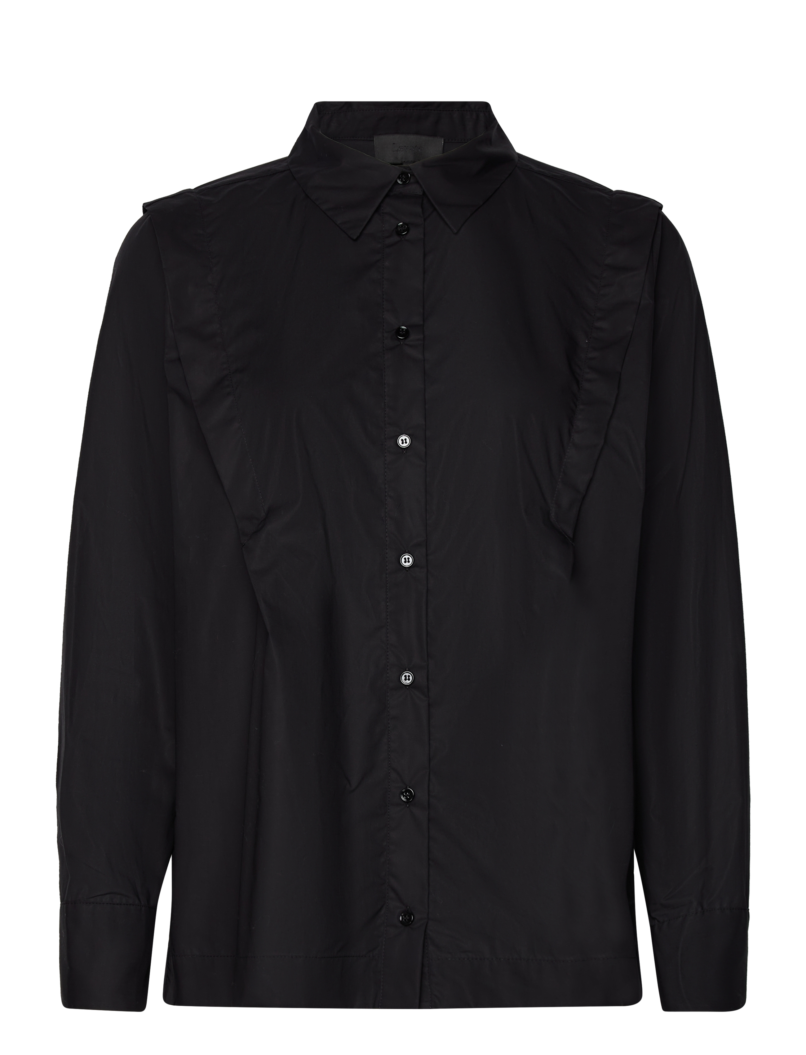 Levete Room Lr-Bradie, XS, Shirts, Schwarz - Long-sleeved, Frauen