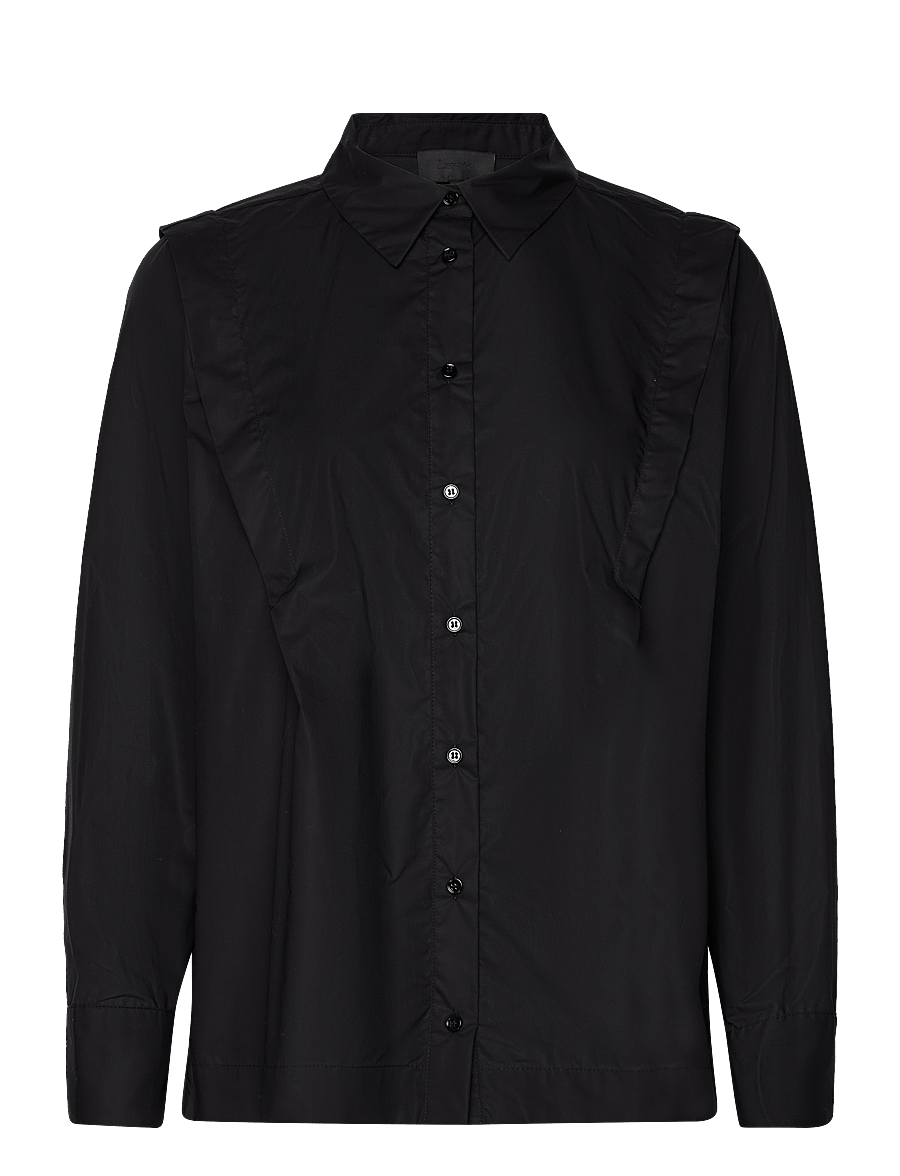 Levete Room - LR-BRADIE - long-sleeved shirts - l999 - black - 0