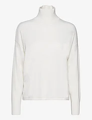 Levete Room - LR-ZOPHIA - megztiniai su aukšta apykakle - l106 - off white - 0