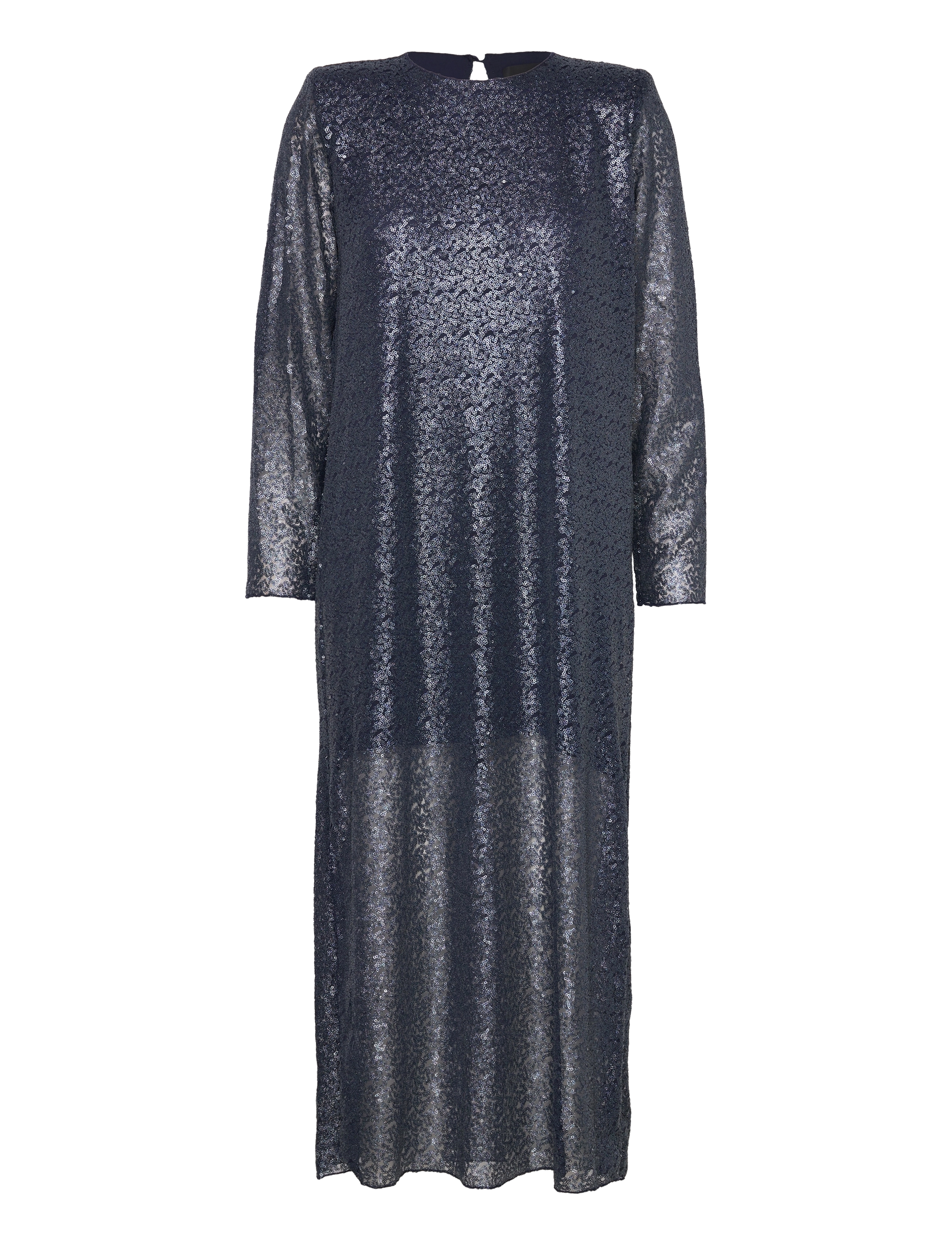 Levete Room Lr-Delia, Kvinder, Paillet Kjole, Navy, Str: XS