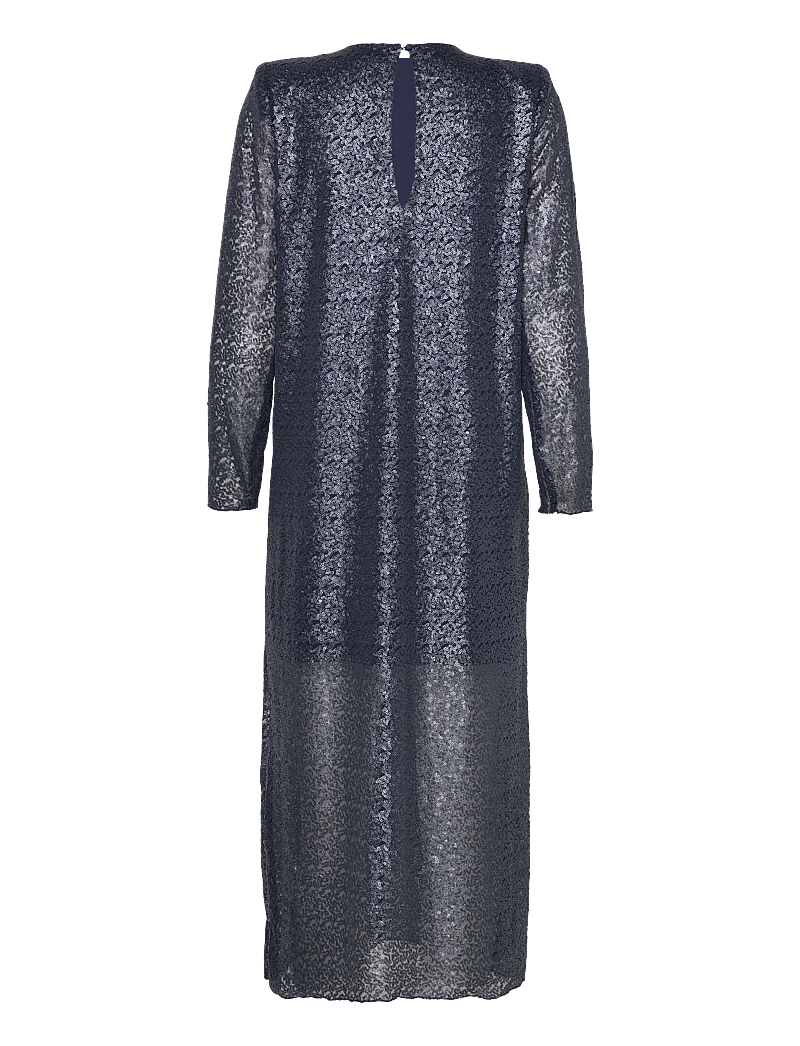 Levete Room - LR-DELIA - paljettklänningar - l200c - dark navy combi - 1