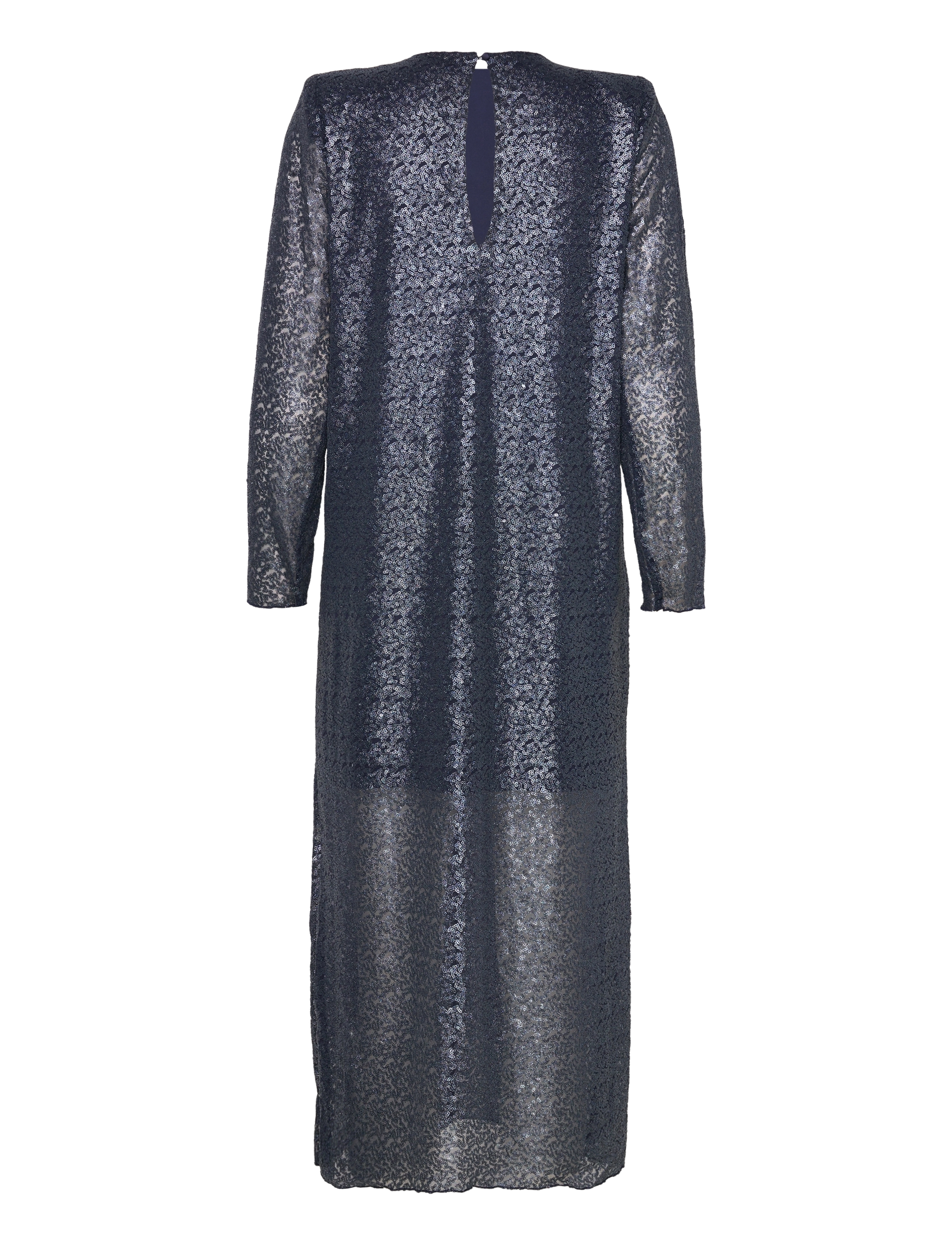 Levete Room - LR-DELIA - sequin dresses - l200c - dark navy combi - 1