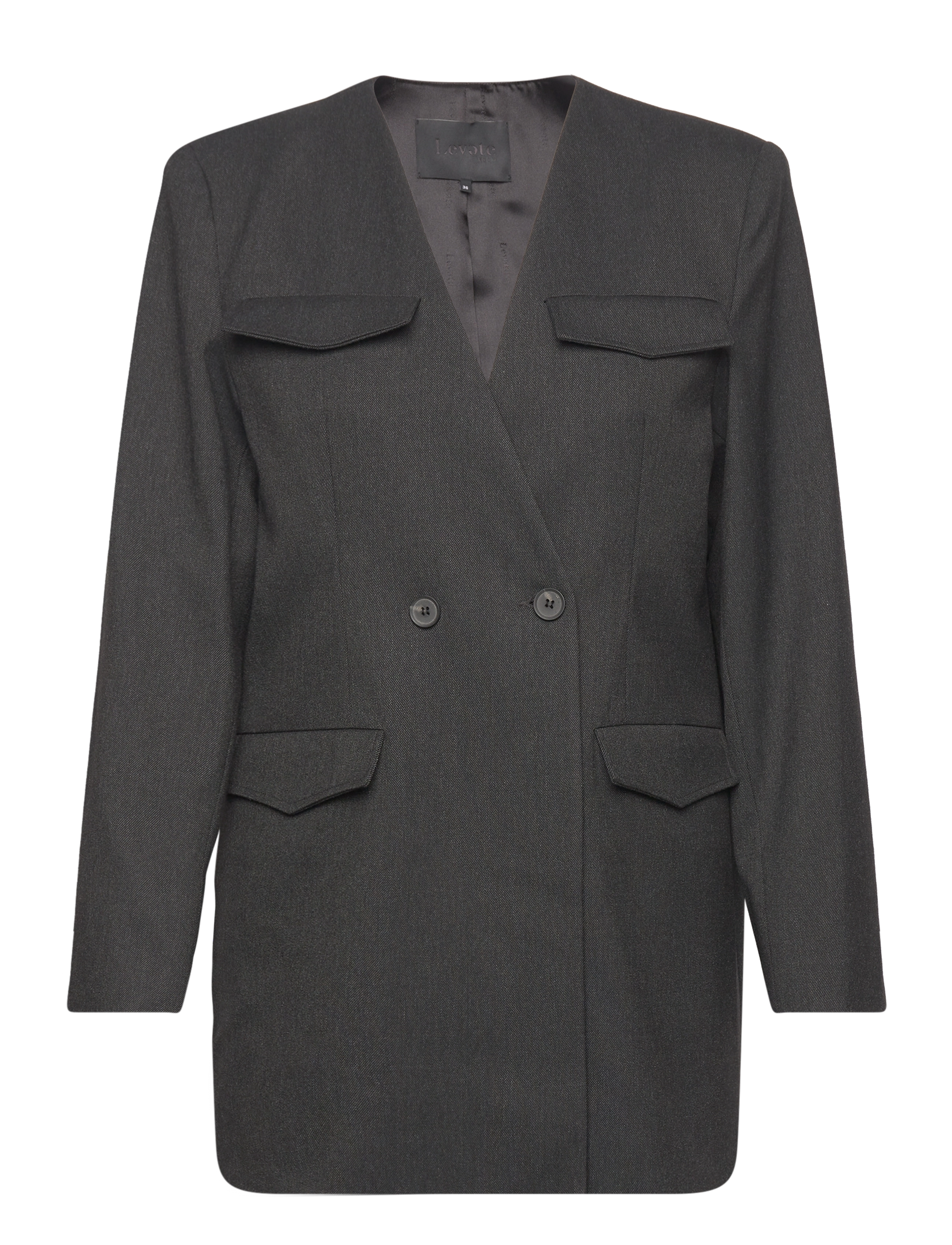 LEVETE ROOM Lr-Deacon Grau - 40 - Damen