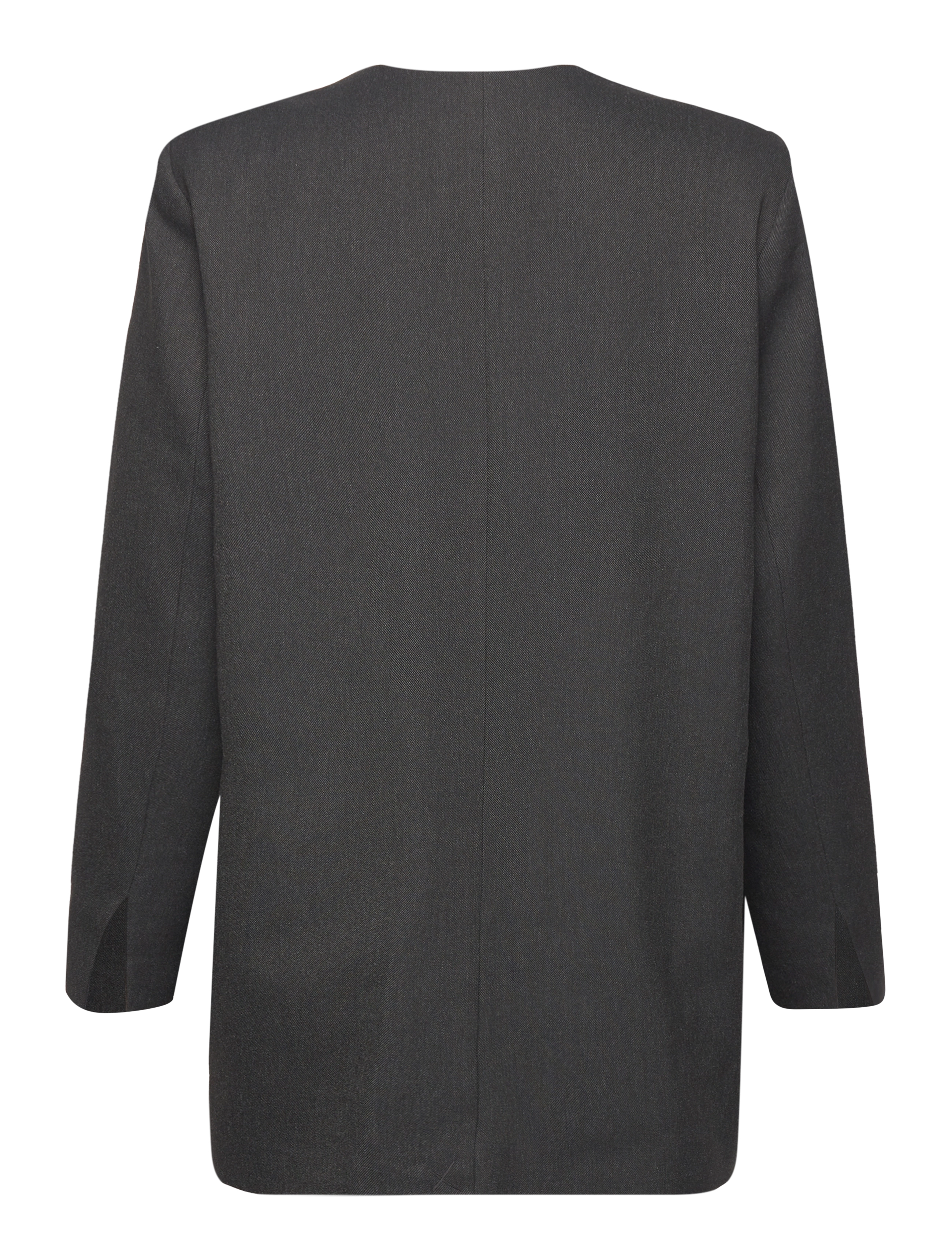 Levete Room - LR-DEACON - zweireihige blazer - l9906 - dark grey melange - 1