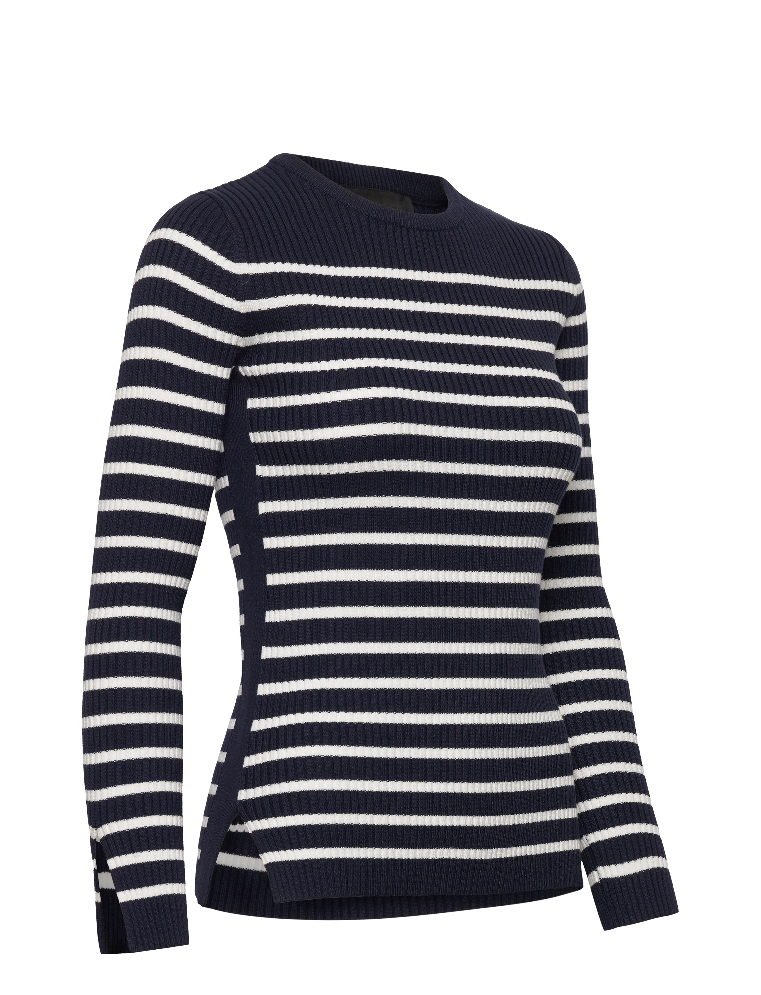 Levete Room - LR-AGNES - tröjor - l200c - dark navy combi - 3