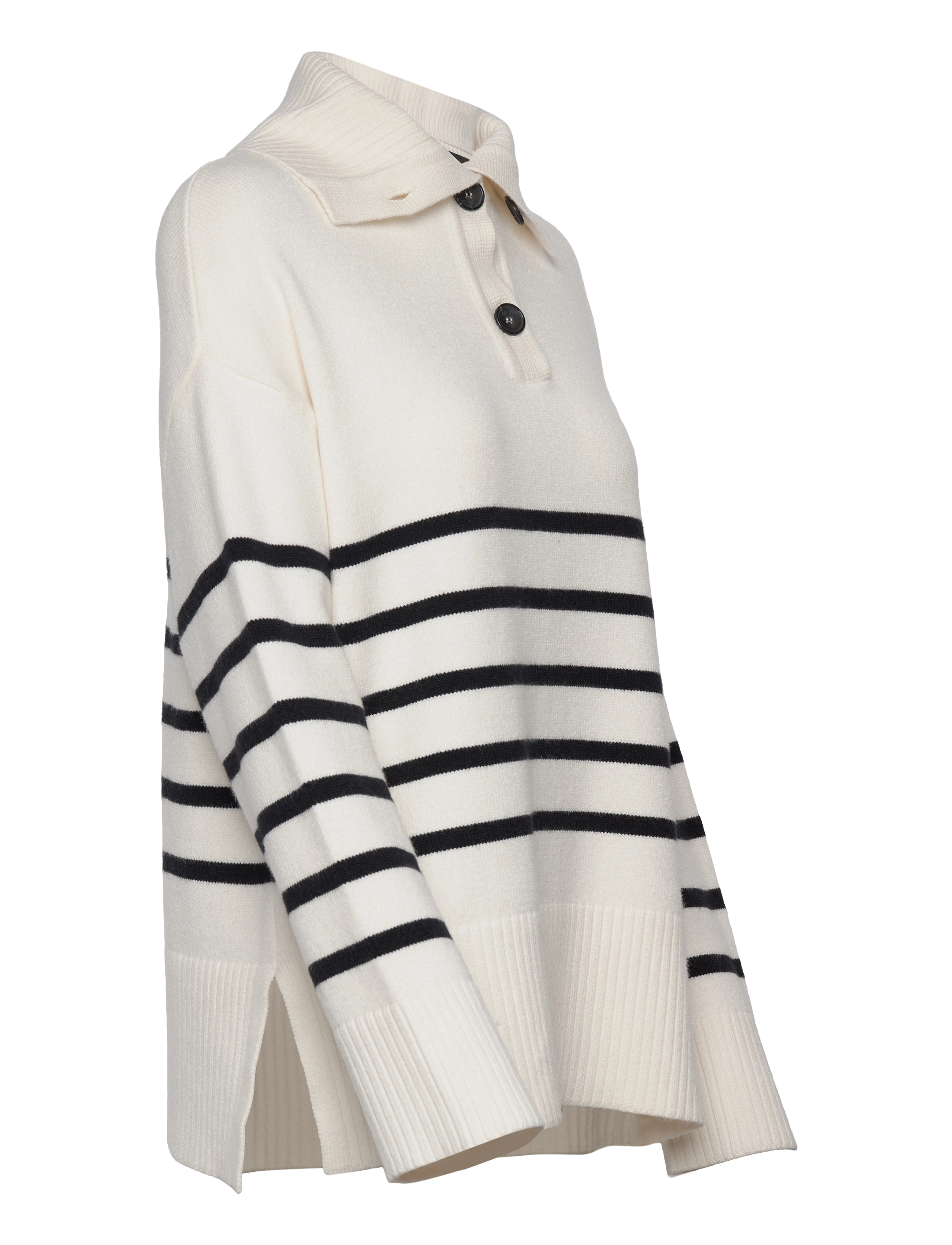 Levete Room - LR-DANNI - swetry - l106c - off white combi - 4