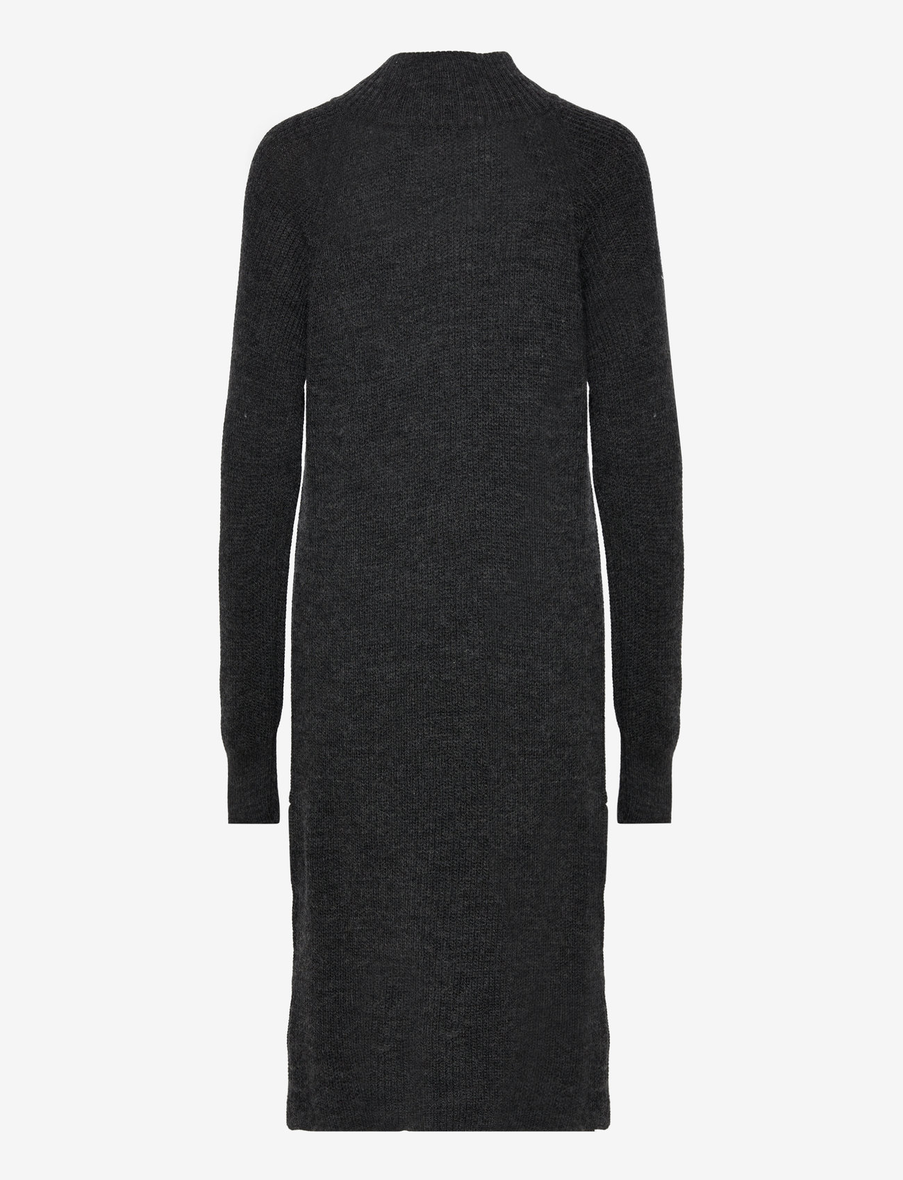 Levete Room - LR-KALIMA - kootud kleidid - l9906 - dark grey melange - 1