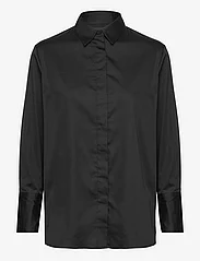 Levete Room - LR-ISLA SOLID - koszule z długimi rękawami - l999 - black - 0