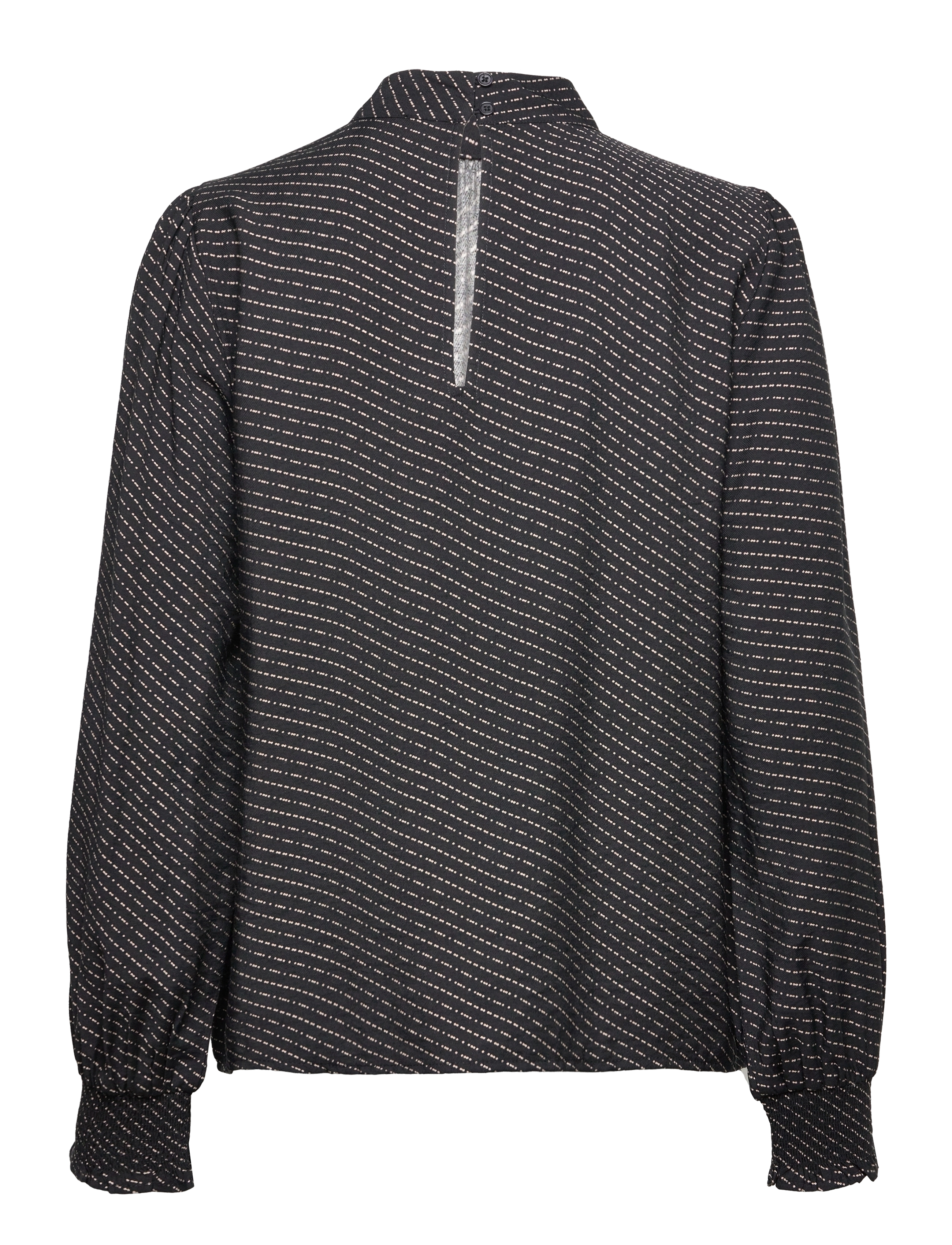 Levete Room - LR-DALTON - langärmlige blusen - l200c - dark navy combi - 1