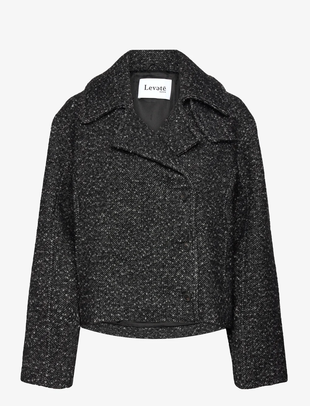 Levete Room - LR-HAILEY - winter jacket - black combi - 0