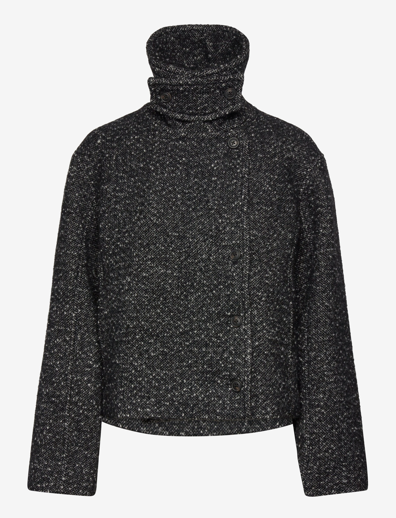 Levete Room - LR-HAILEY - winterjacken - black combi - 2