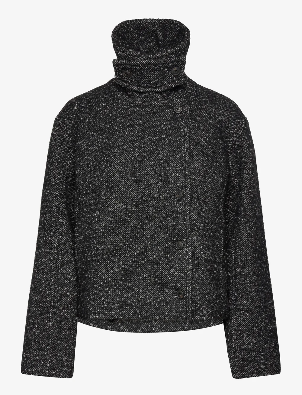 Levete Room - LR-HAILEY - winter jacket - black combi - 2