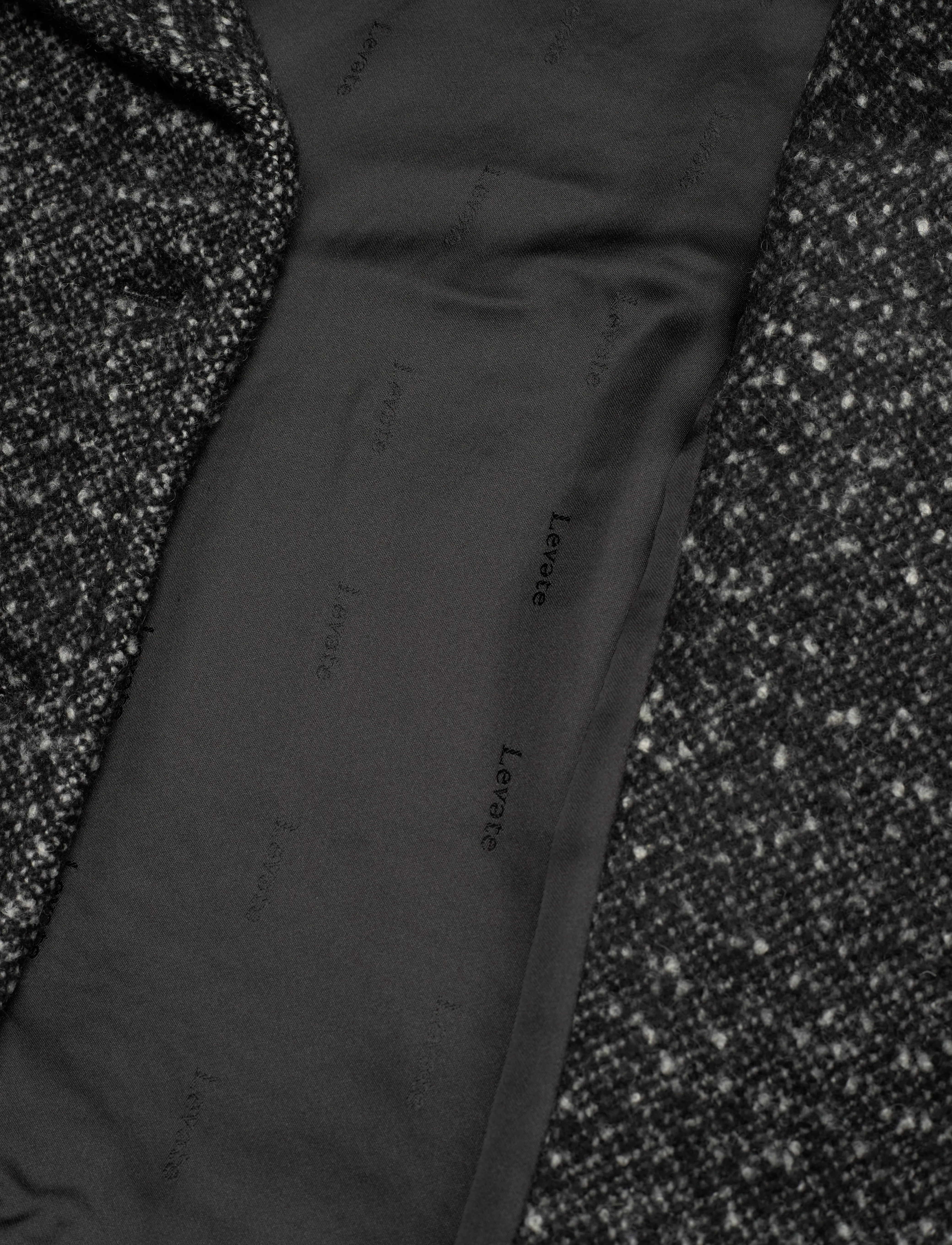 Levete Room - LR-HAILEY - uldjakker - black combi - 5