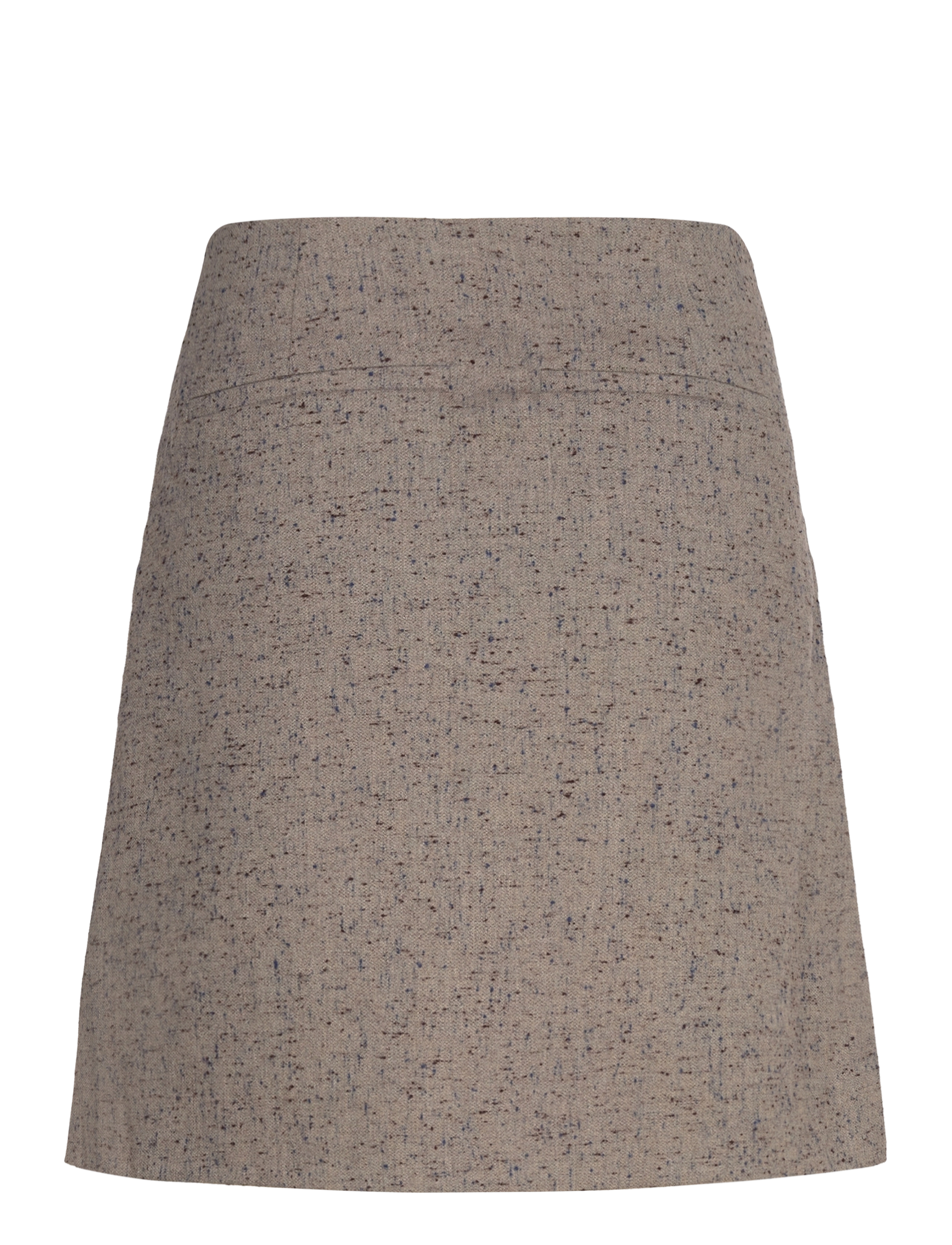 Levete Room - LR-IDRIS - korte nederdele - taupe gray melange - 1
