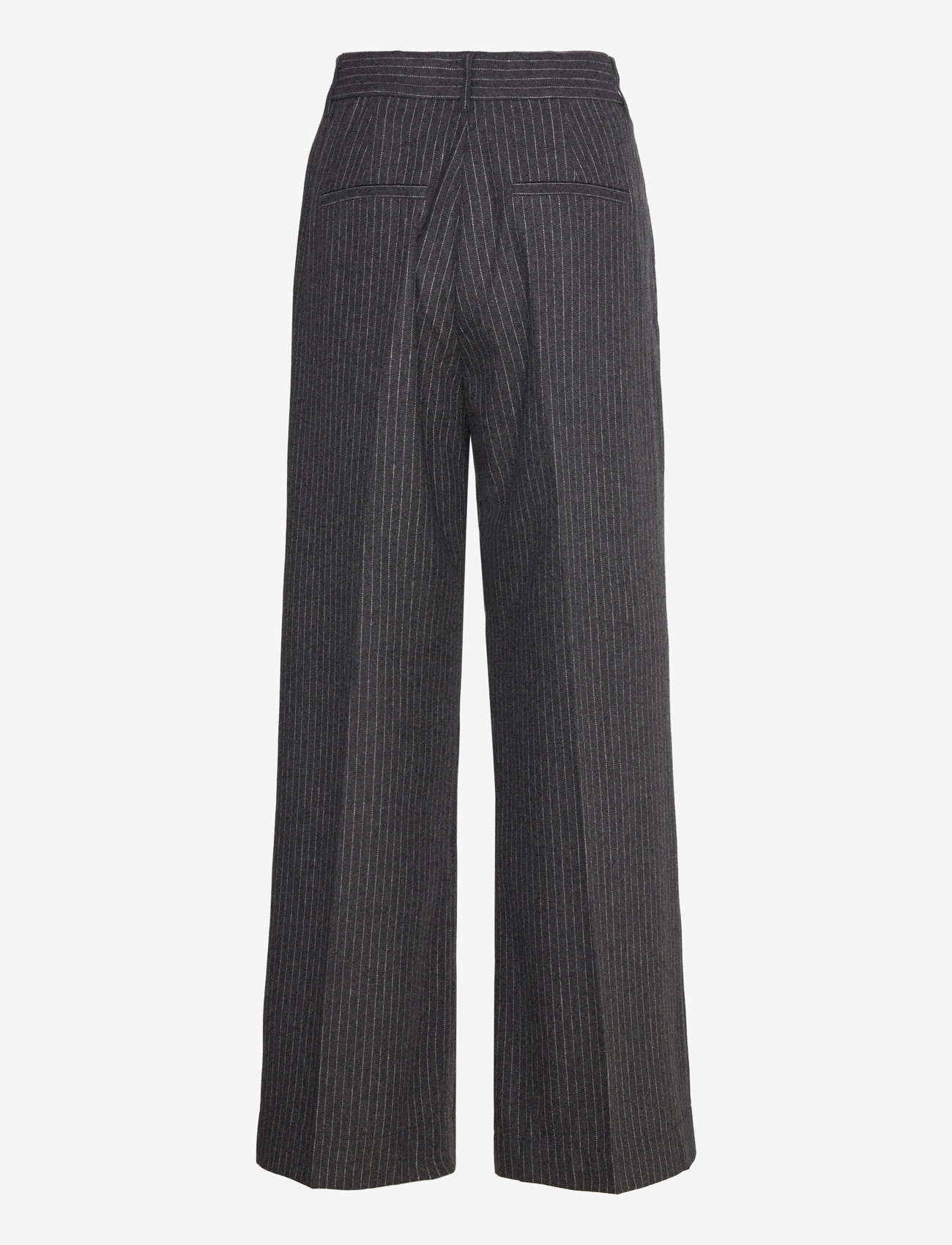 Levete Room - LR-IRIS - tailored trousers - dark grey m combi - 1