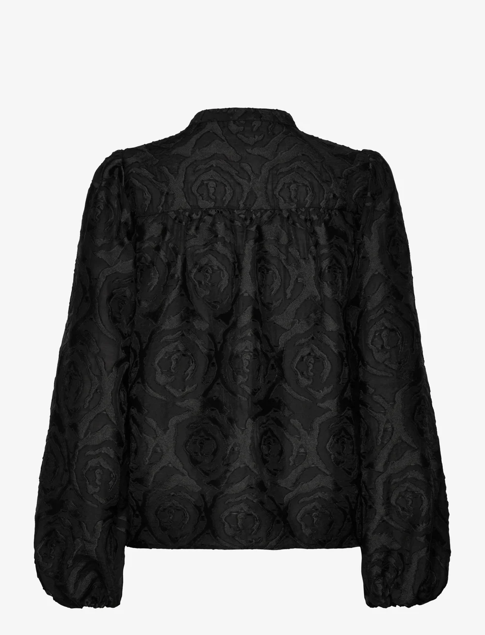 Levete Room - LR-INGA - långärmade blusar - black - 1