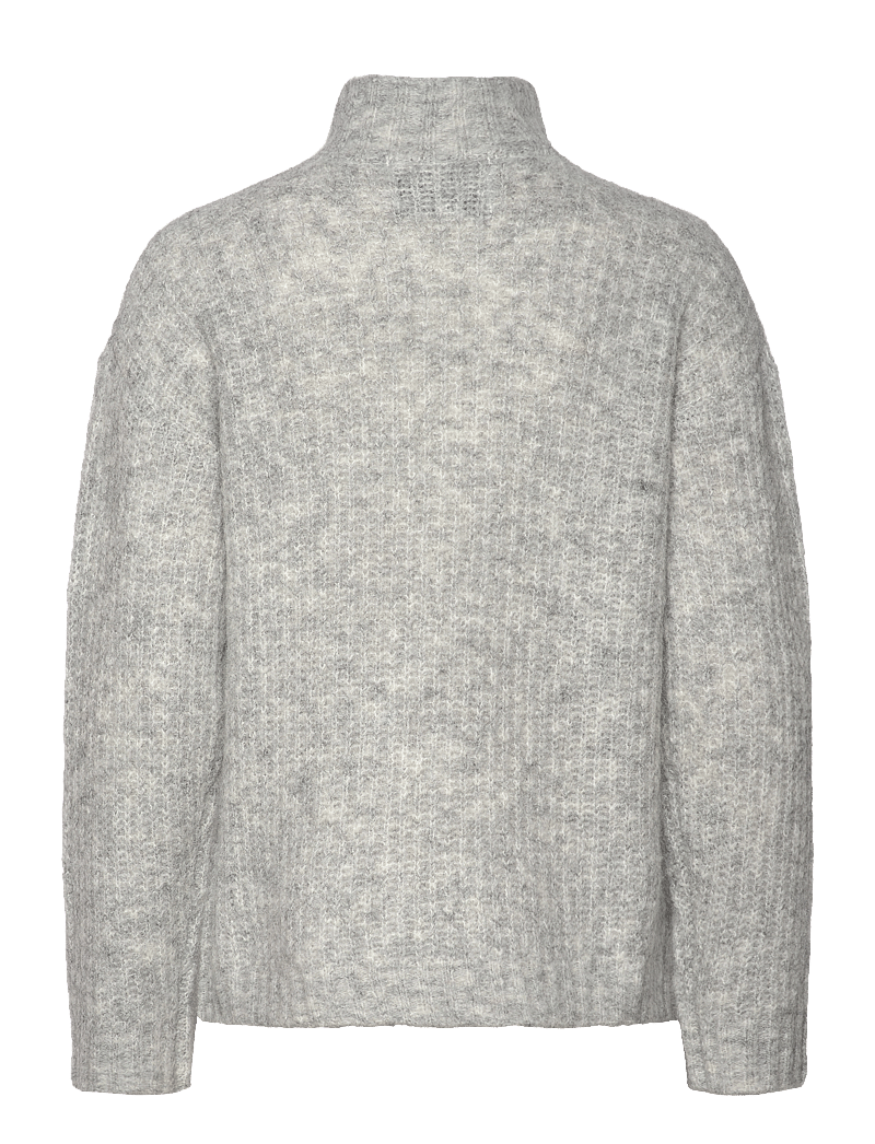 Levete Room - LR-INORA - striktrøjer - light grey melange - 1