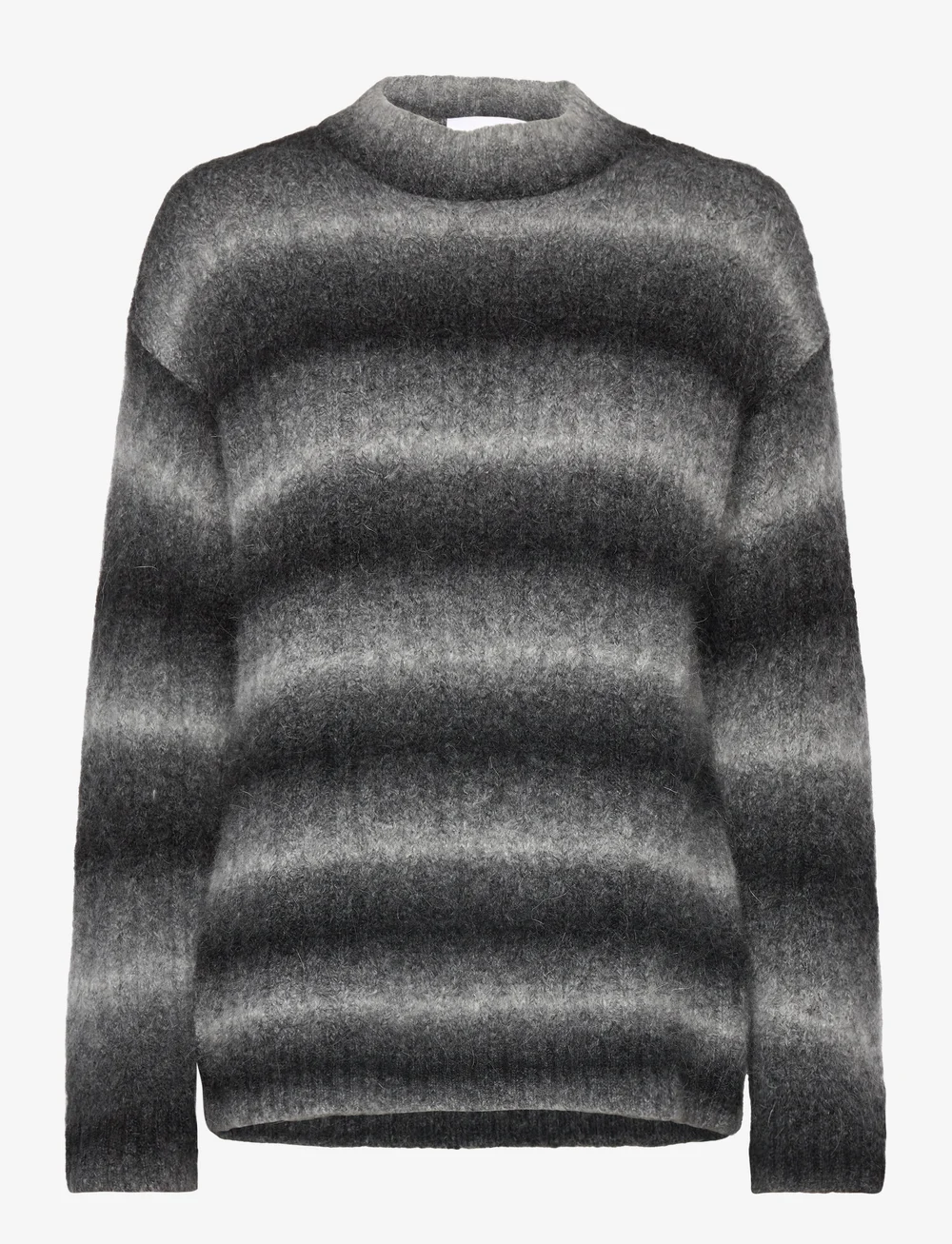 Levete Room - LR-ISELLA - stickade tröjor - black combi - 0