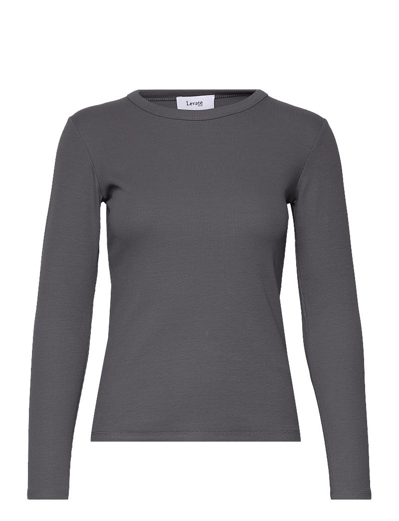 Levete Room - LR-NUMBIA - langærmede toppe - lava smoke - 0