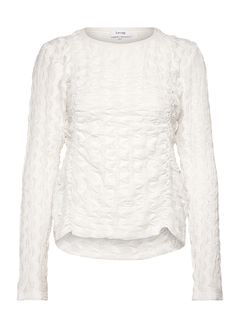 Levete Room - LR-INDY - langærmede toppe - white - 0