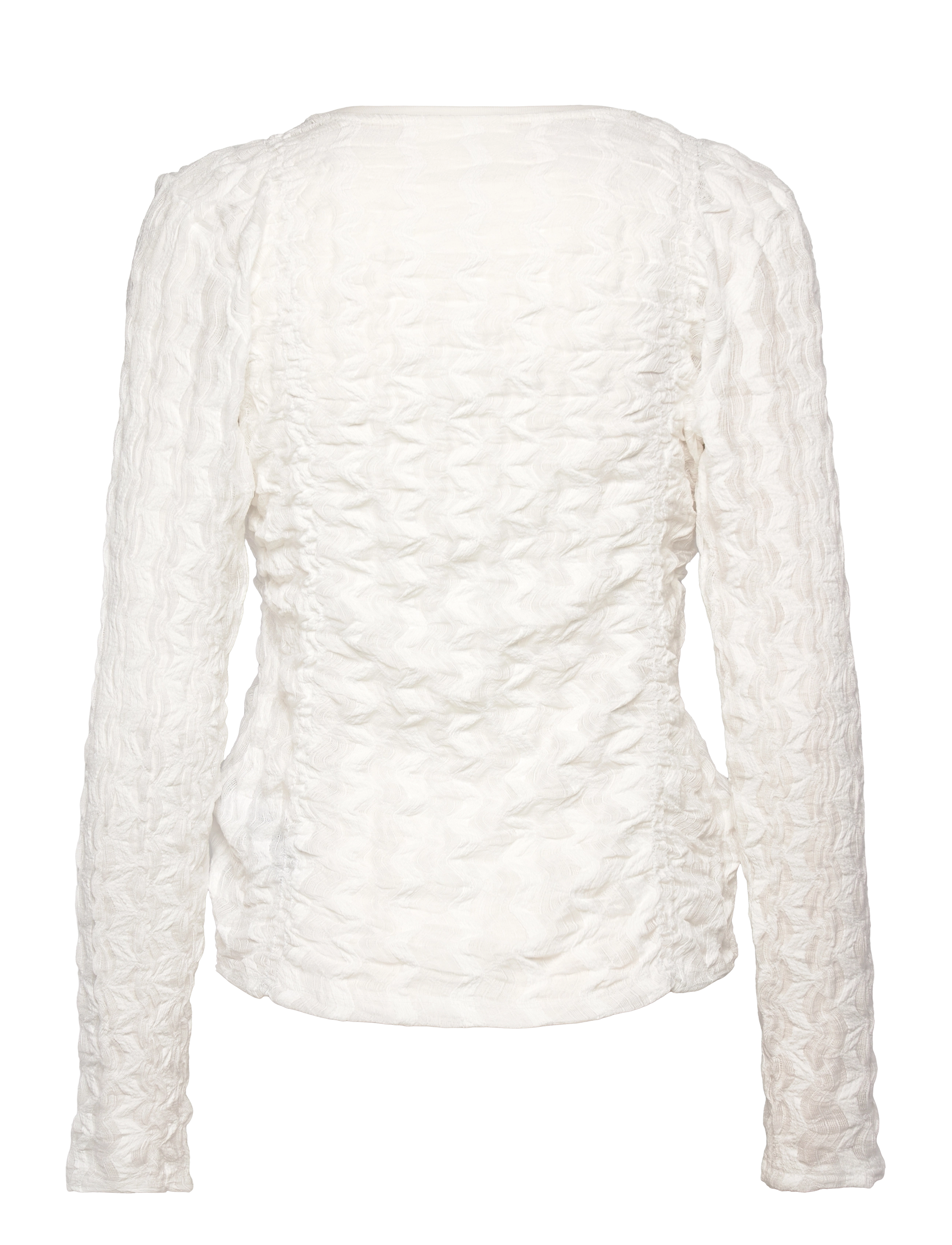 Levete Room - LR-INDY - long-sleeved tops - white - 1